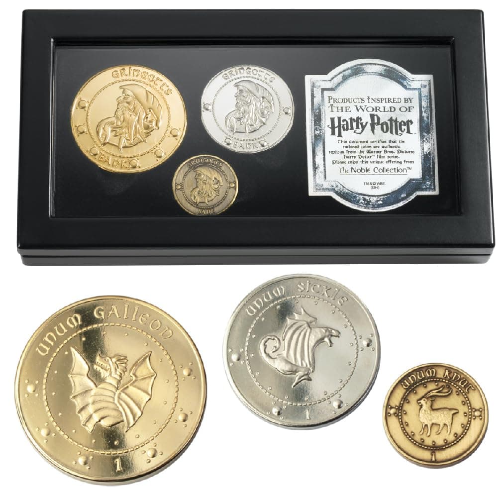 The Noble Collection The Gringotts Bank Coin Collection