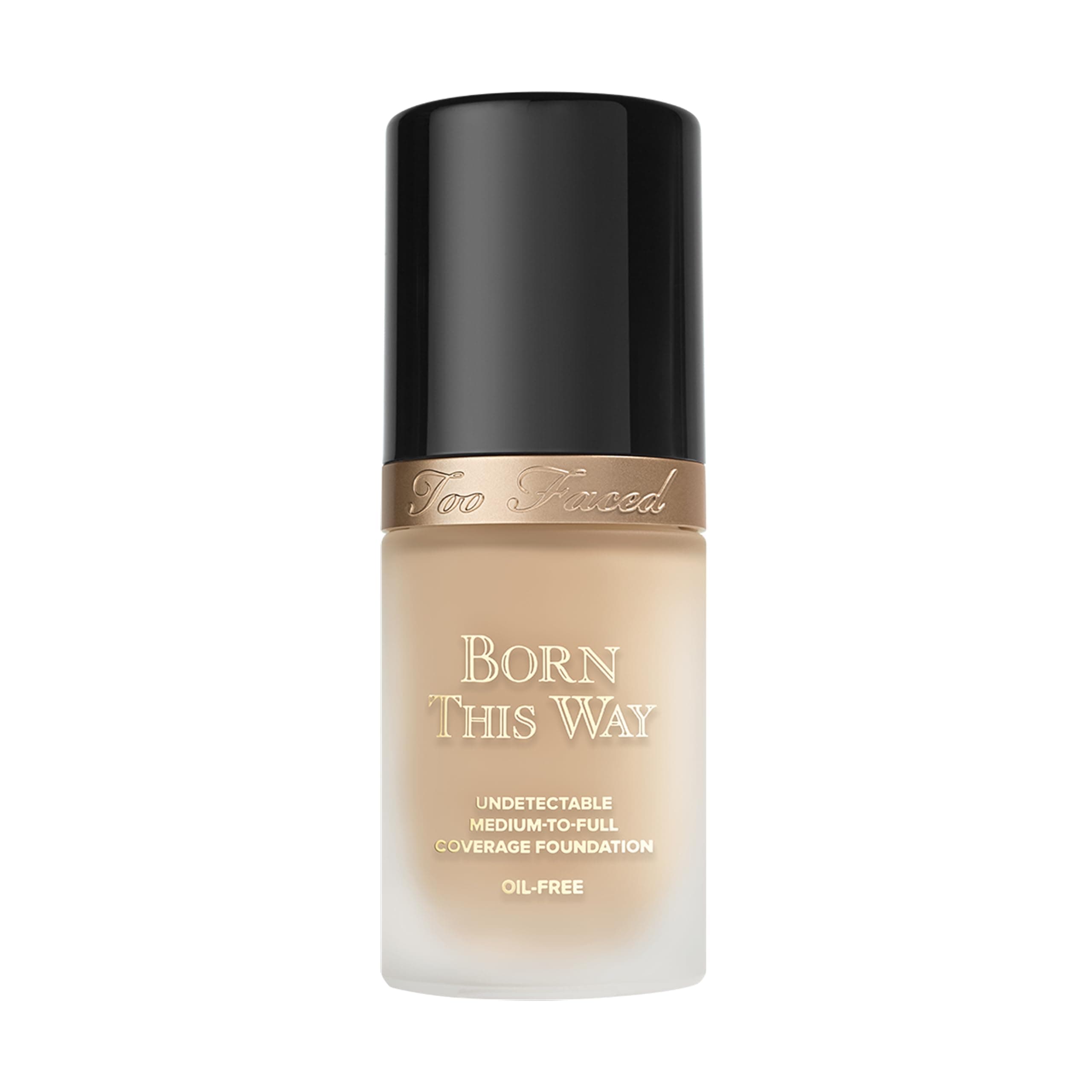 Too Faced Born This Way Natural Finish Longwear Liquid Foundation | Medium-To-Full Coverage | Hydrating + Oil Free