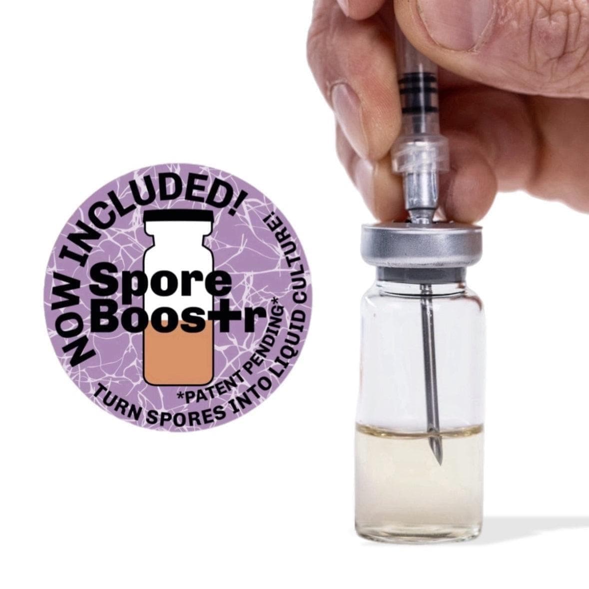 North Spore 'ShroomTek' + Spore Boostr All-in-One Mushroom Grow Bag | Grow Dung-Loving Mushrooms Like Magic Right in The Bag | Just Add Your Own Spores | Made by Mycologists