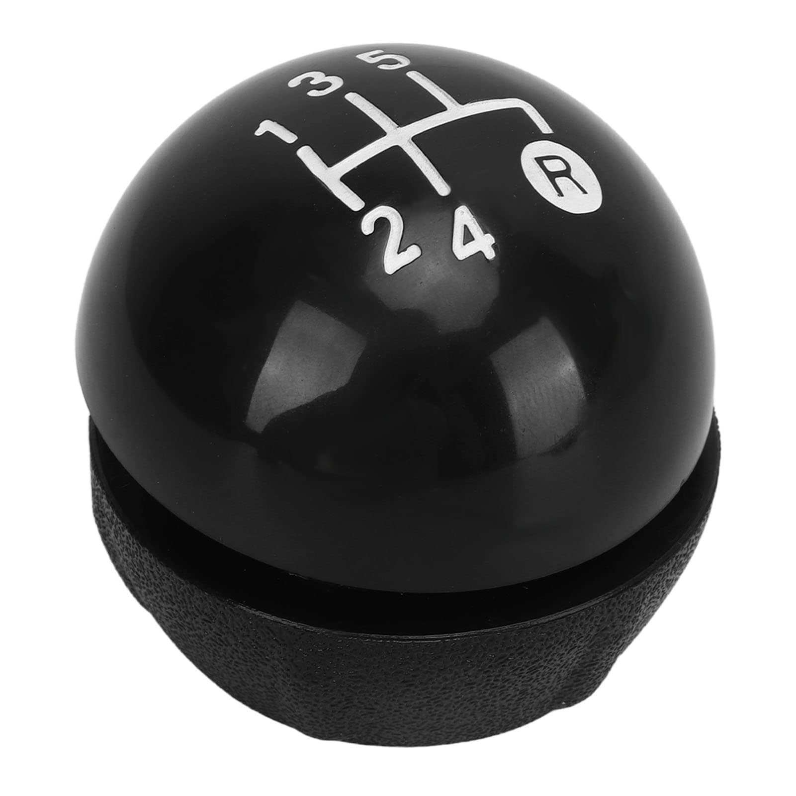 Car Shift Knob, Manual Transmission Shift Lever Knob Comfortable Grip Gear Stick Shift Knob ABS Plastic Gear Stick Head Car Parts with Tail Cover and Head Cover for 500 500C 2007 to 2018