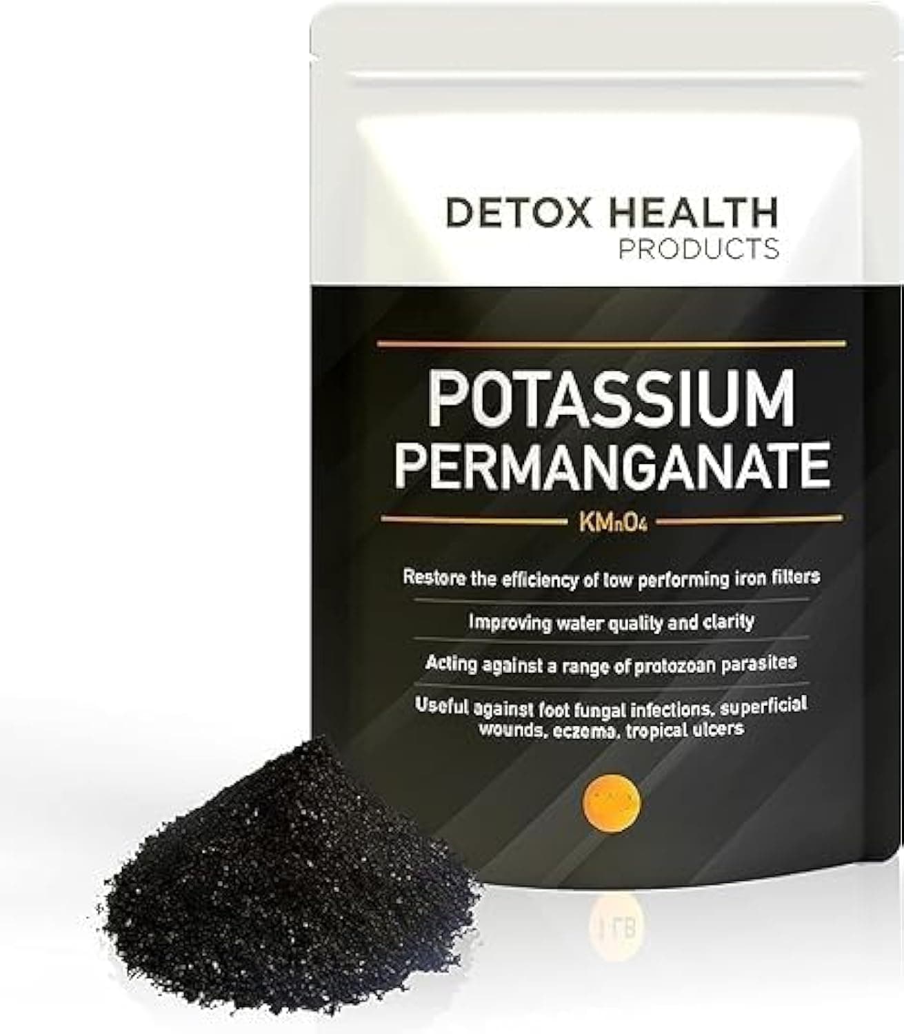 Potassium ~ Permanganate Crystal - Free Flowing Powder - Detox Health Products - 8 OZ