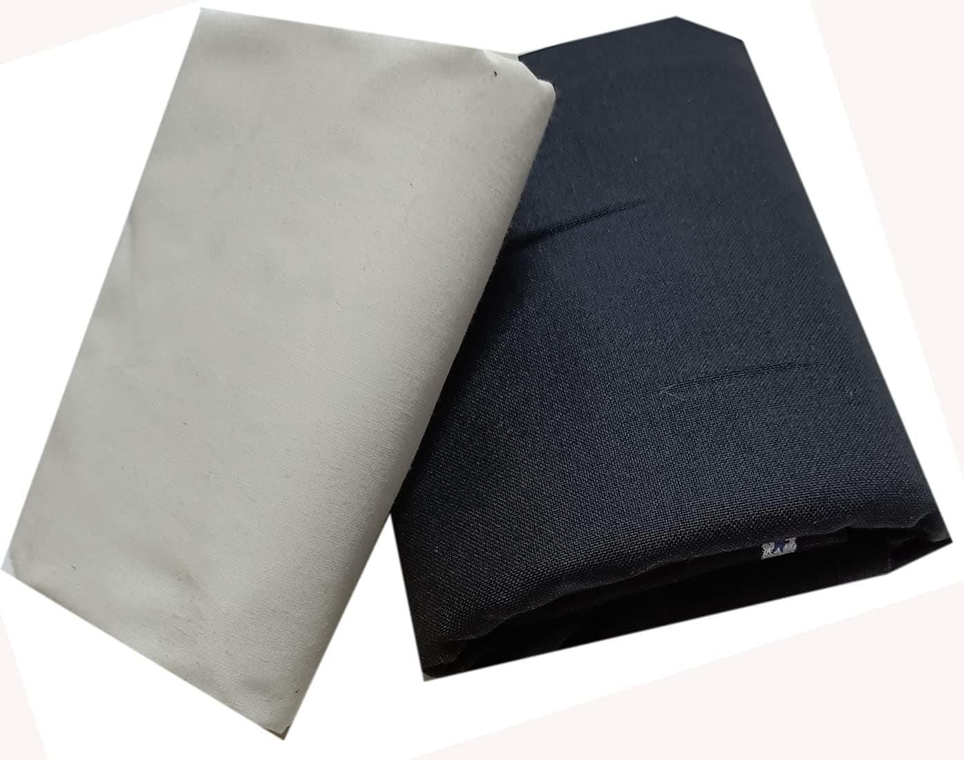 Fabrics Makers Men'S Combo Of Unstitched Poly Cotton Solid Shirt And Trouser Fabric Set- Gift Pack (Multicolour_Free Size)