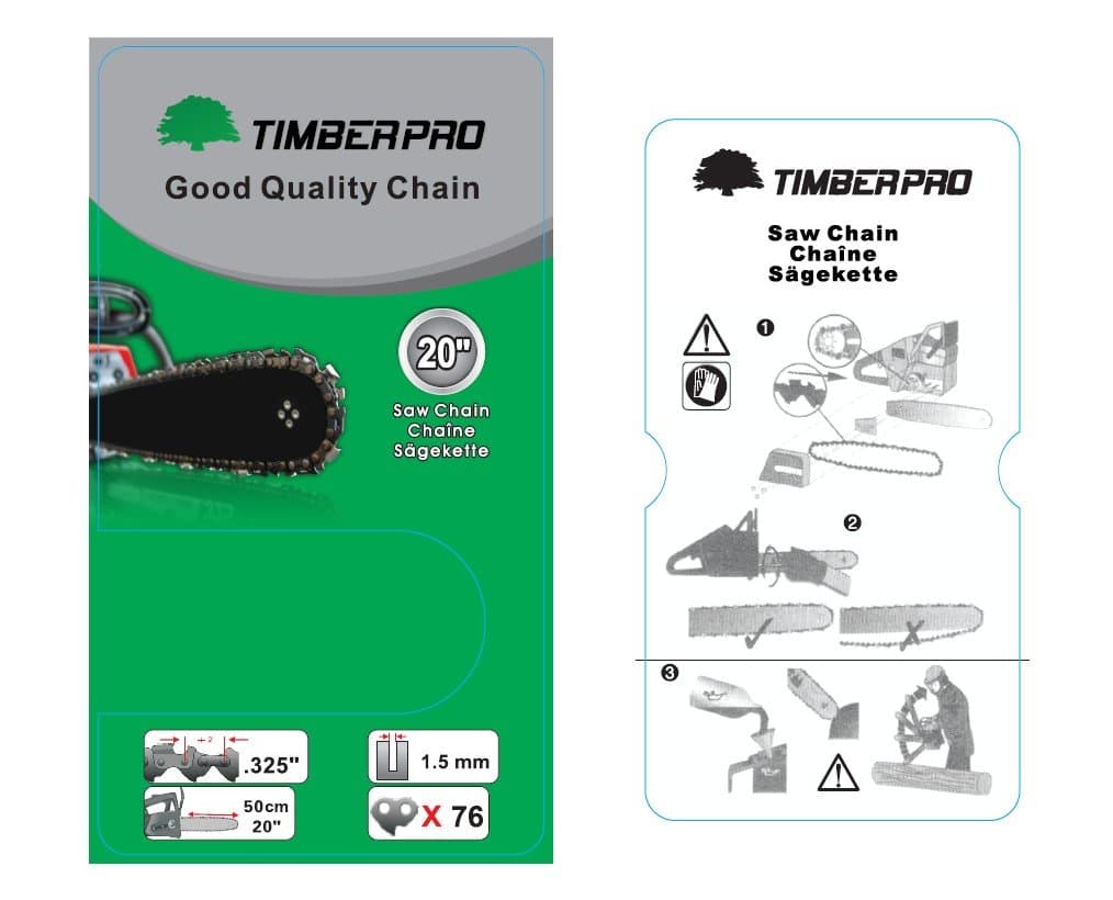 TIMBERPRO Genuine 20" Replacement Chainsaw Chain
