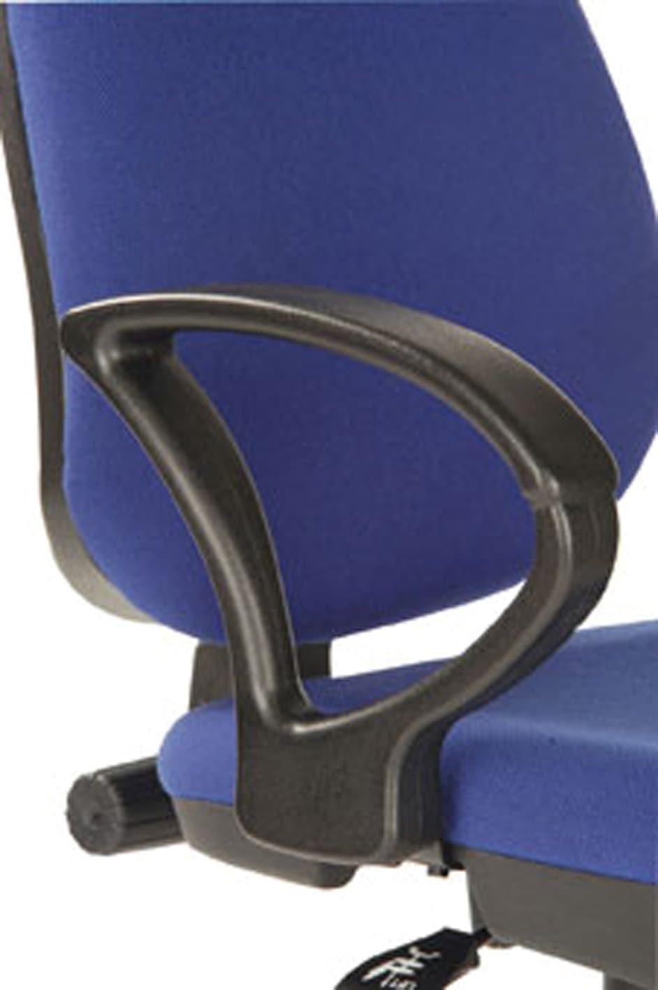 Eliza Tinsley Shark Fin Style Hoop Arm (Boxed in Pairs), Black, One Size