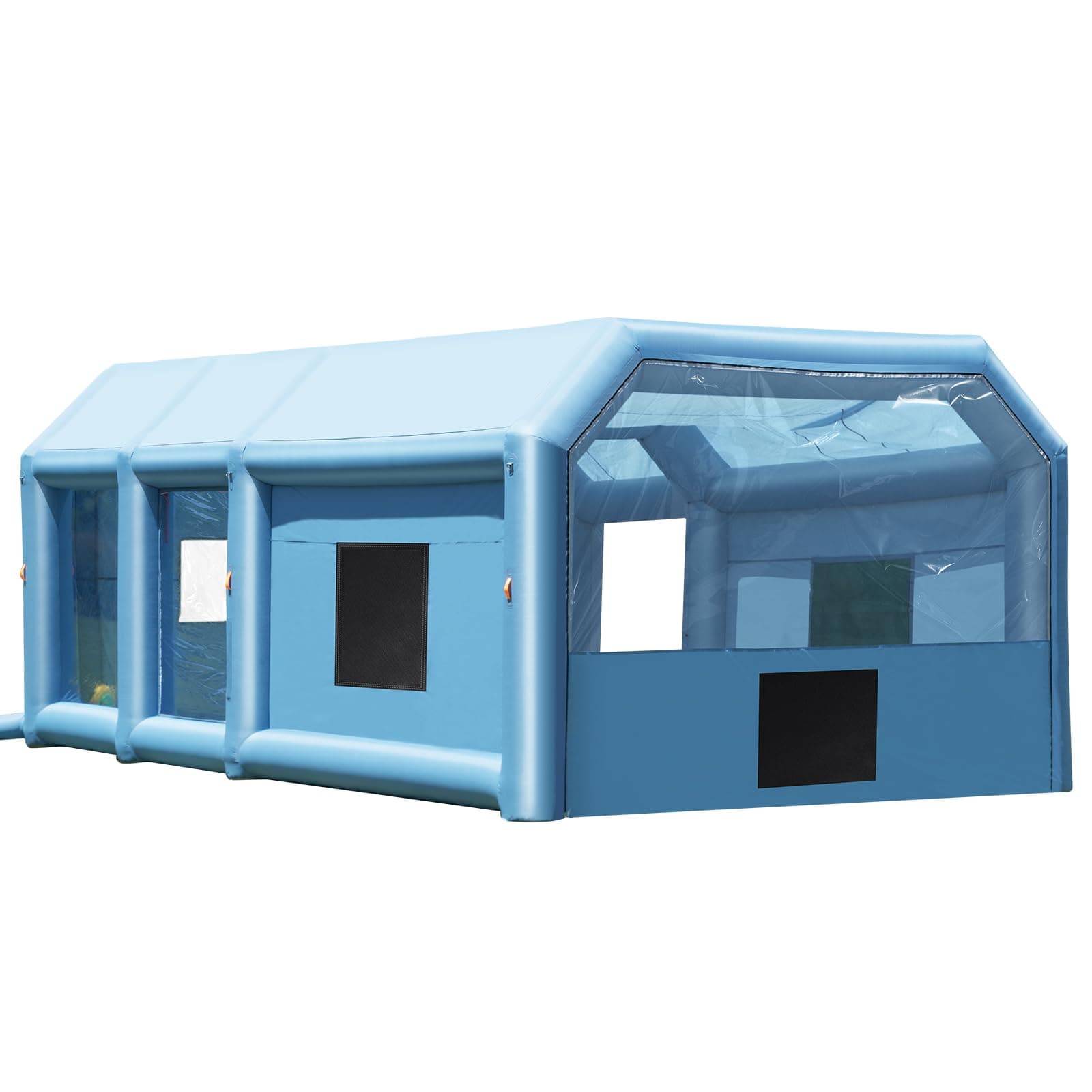 VEVOR Inflatable Paint Booth, 27.9 x 15.7 x 10.8 ft, Blue