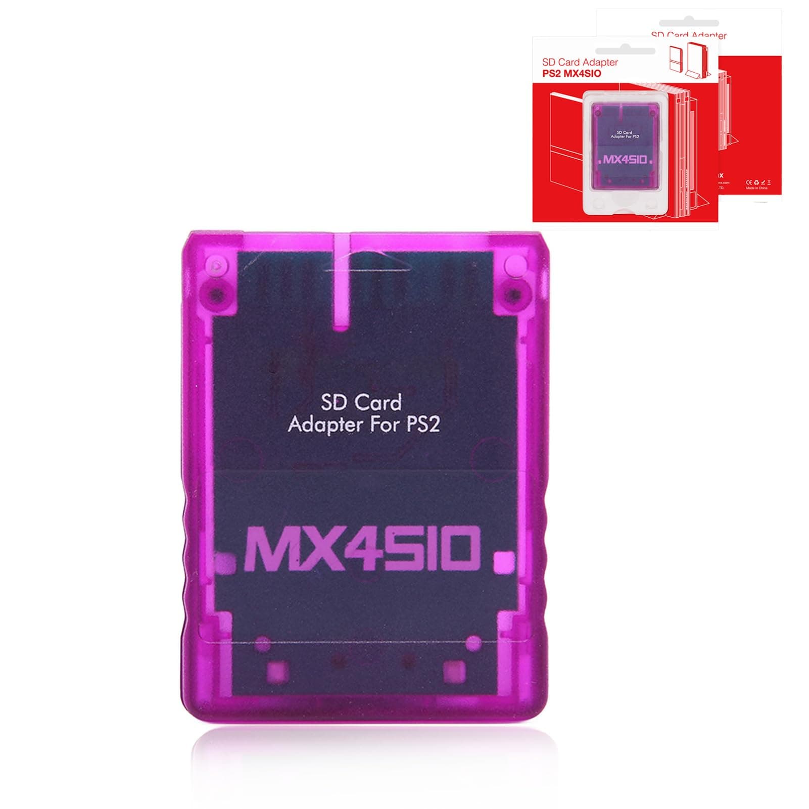Zunate MX4SIO SIO2SD Reader Adapter, Hand Made Stable Replacement MX4SIO TF Adapter for ()