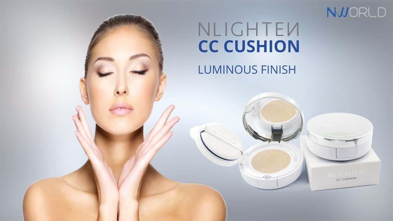 nworld nlighten cc cushion with SPF 50 by NWorld