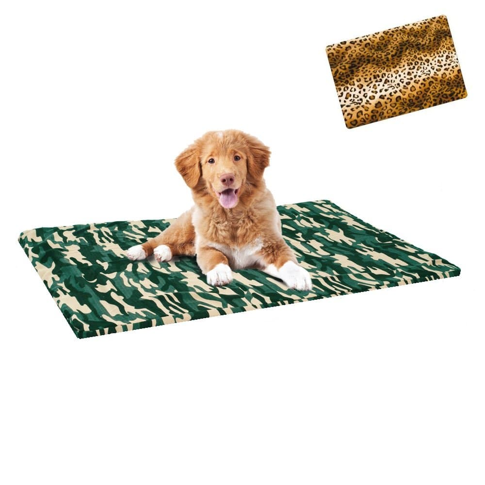 Cot Wood Bed Home Puppy Dog Cat Chihuahua Pets Princess Decorated Embossed Warm Mat Included Tone on Tone Tiffany Green 50 x 40