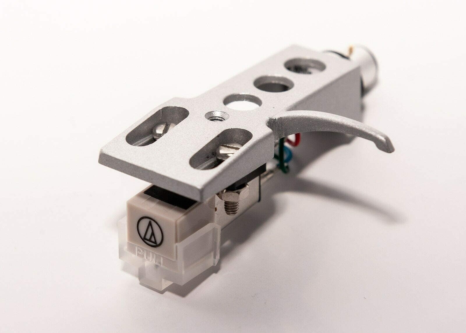 Silver Headshell, AT-3600L Cartridge and Stylus, Needle for Pioneer PLX-1000, PL-518, PL-530, PL-A35, PLX-500, PL-560, PL-200, PL-516, PL-255, PL-200X, XL-A700, PL-A45D