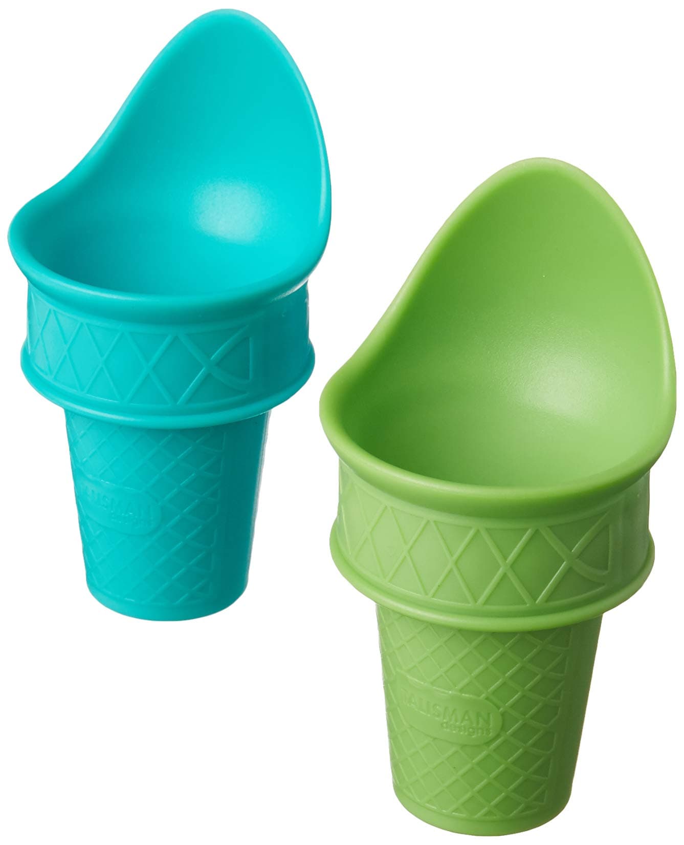 Talisman Designs Kiddie Kones Reusable Large Scoop Cones Set of 2