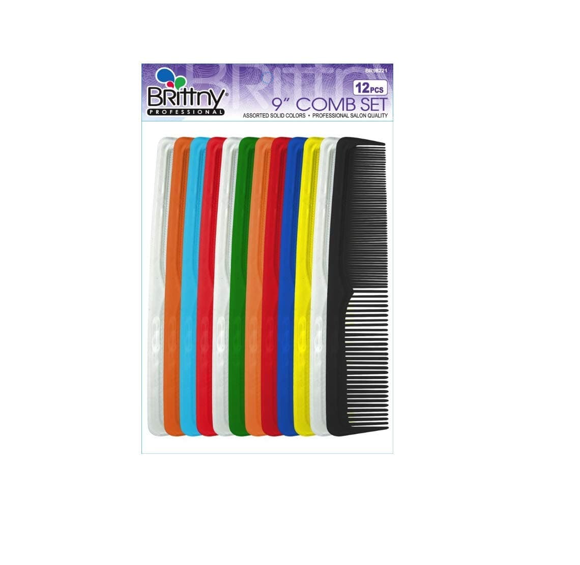 Brittny Combs - Bulk 9" Breakable Clear Assorted