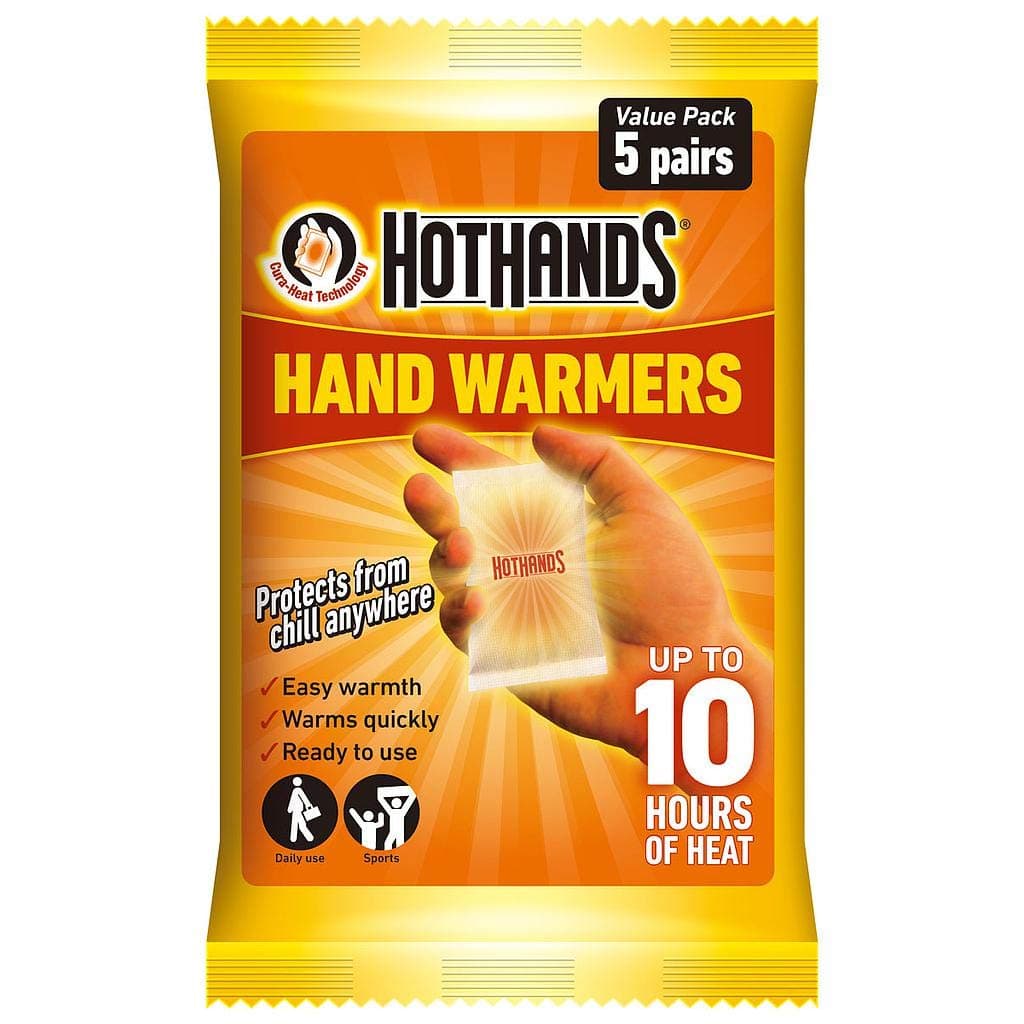 HeatMax Hot Hands Instant Hand Warmers. 6 Pairs