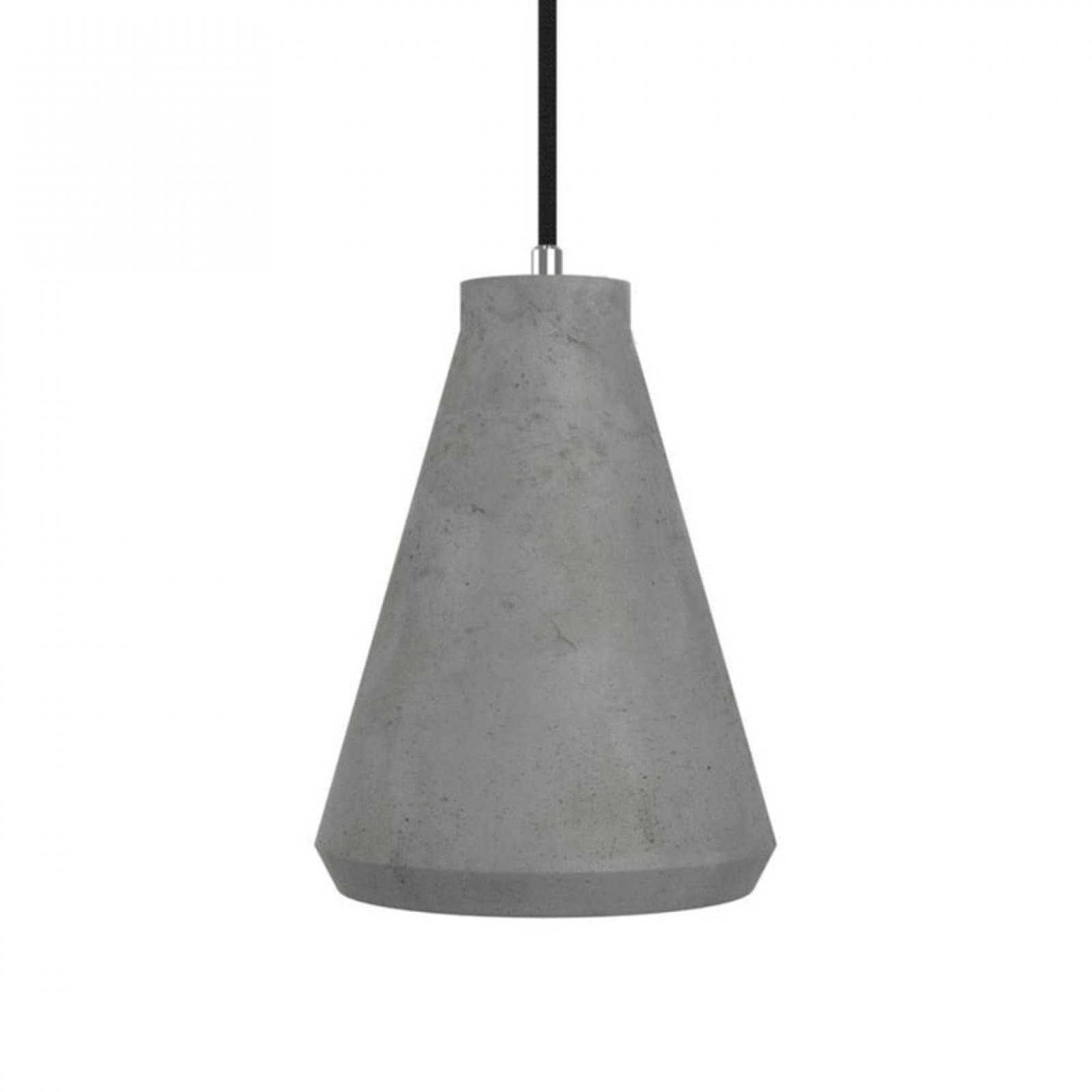 Concrete Funnel Pendant Light