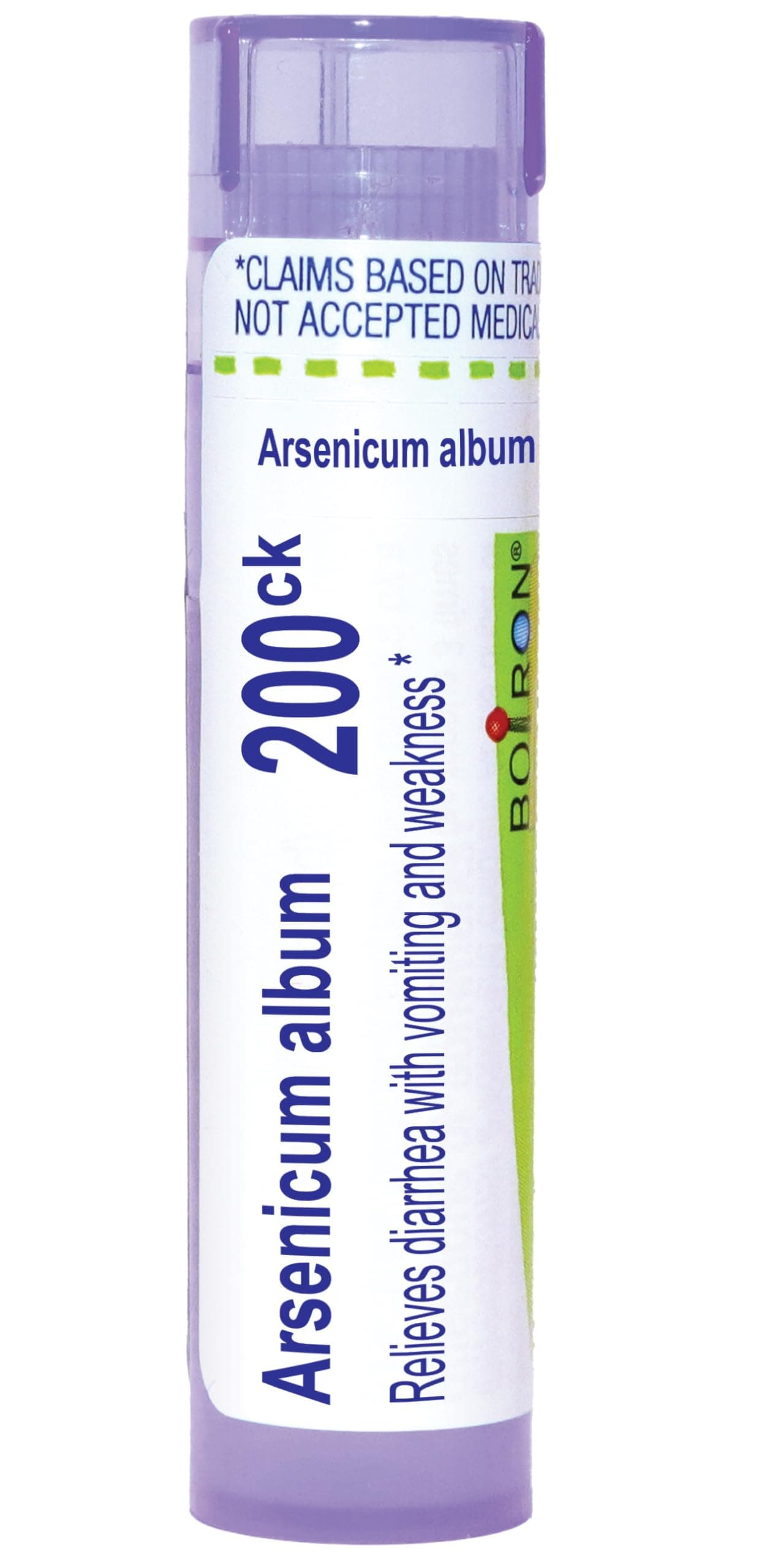 Boiron Arsenicum Album 200Ck Homeopathic Medicine for Food Poisoning - 80 Pellets