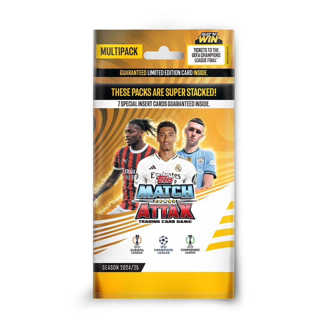 UEFA Champions League Match Attax 24/25 Trading and Collectible Card Game (Multipack)