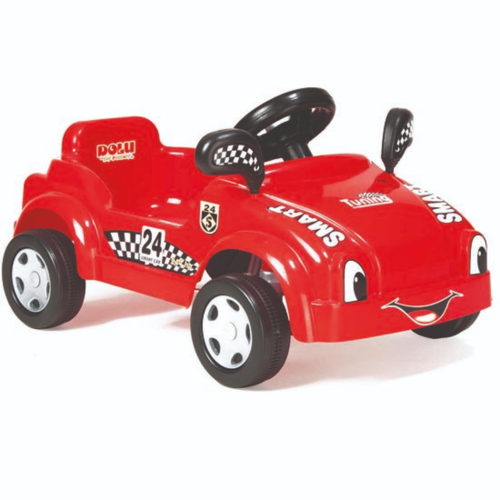 Dolu Toddler Kids Smart Car Pedal Operated Ride On Car - Red
