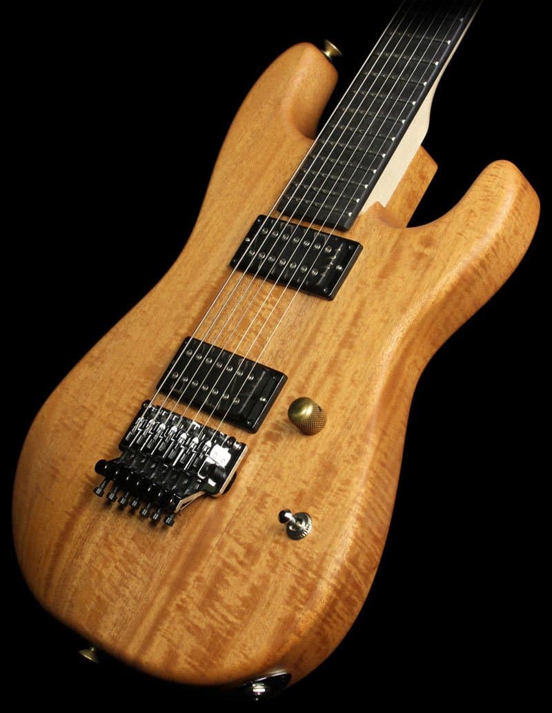 Charvel Custom San Dimas Metal Mod 7 String Mahogany Electric Guitar Natural Oil