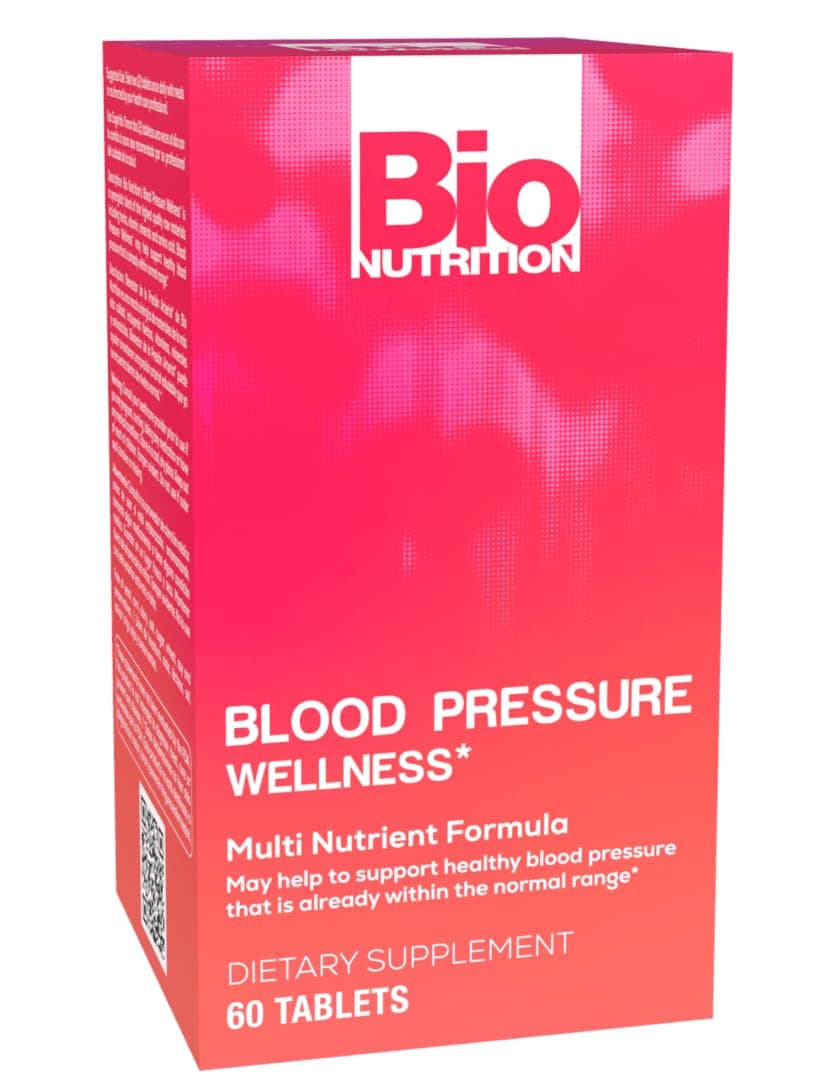 Bio Nutrition Blood Pressure Wellness Tabs, 60 Count