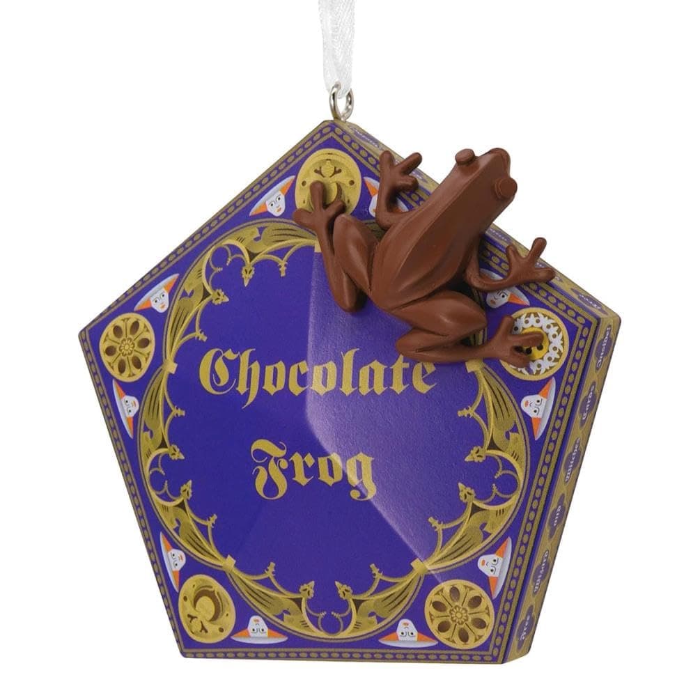 Collectable Harry Potter Chocolate Frog and Box Christmas Ornament, Harry Potter Decoration, Christmas Hanging Ornament, Gifts for Christmas