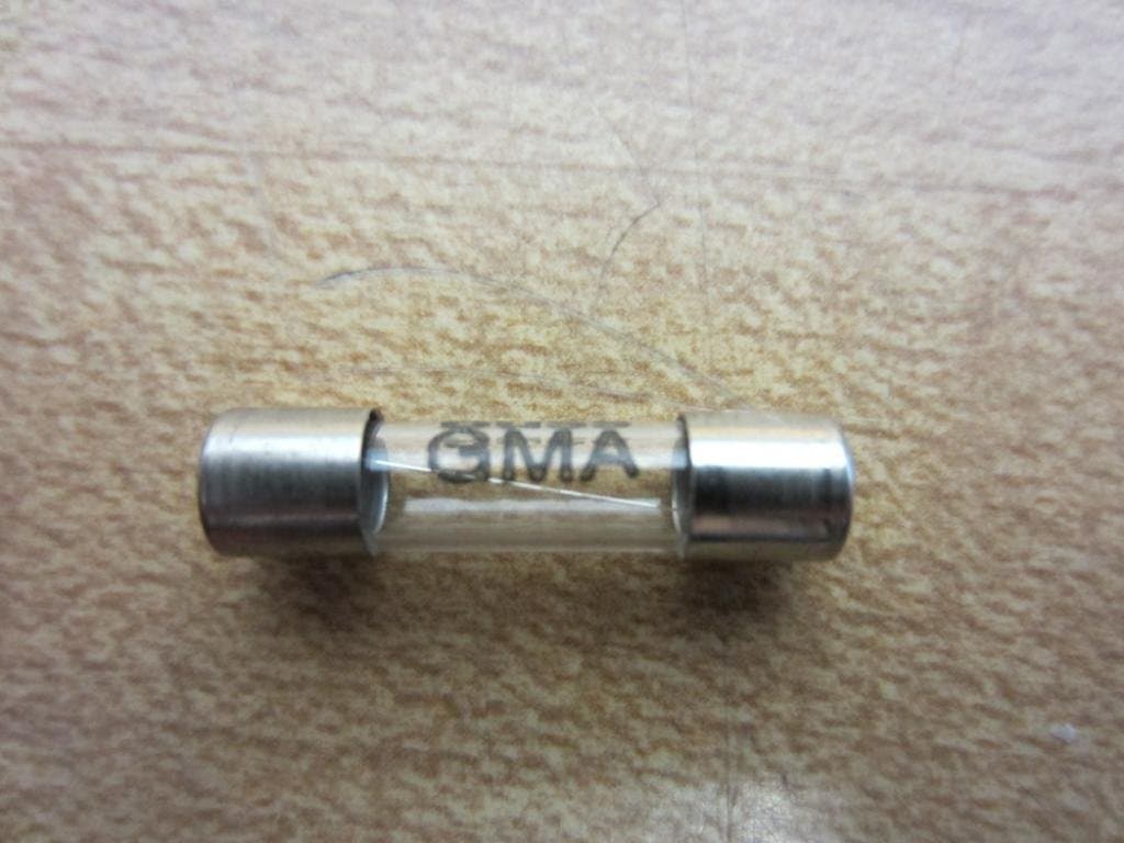 GMA-3A 3 Amp Glass Fast Acting Cartridge Fuse, 125V UL Listed, 5-Pack