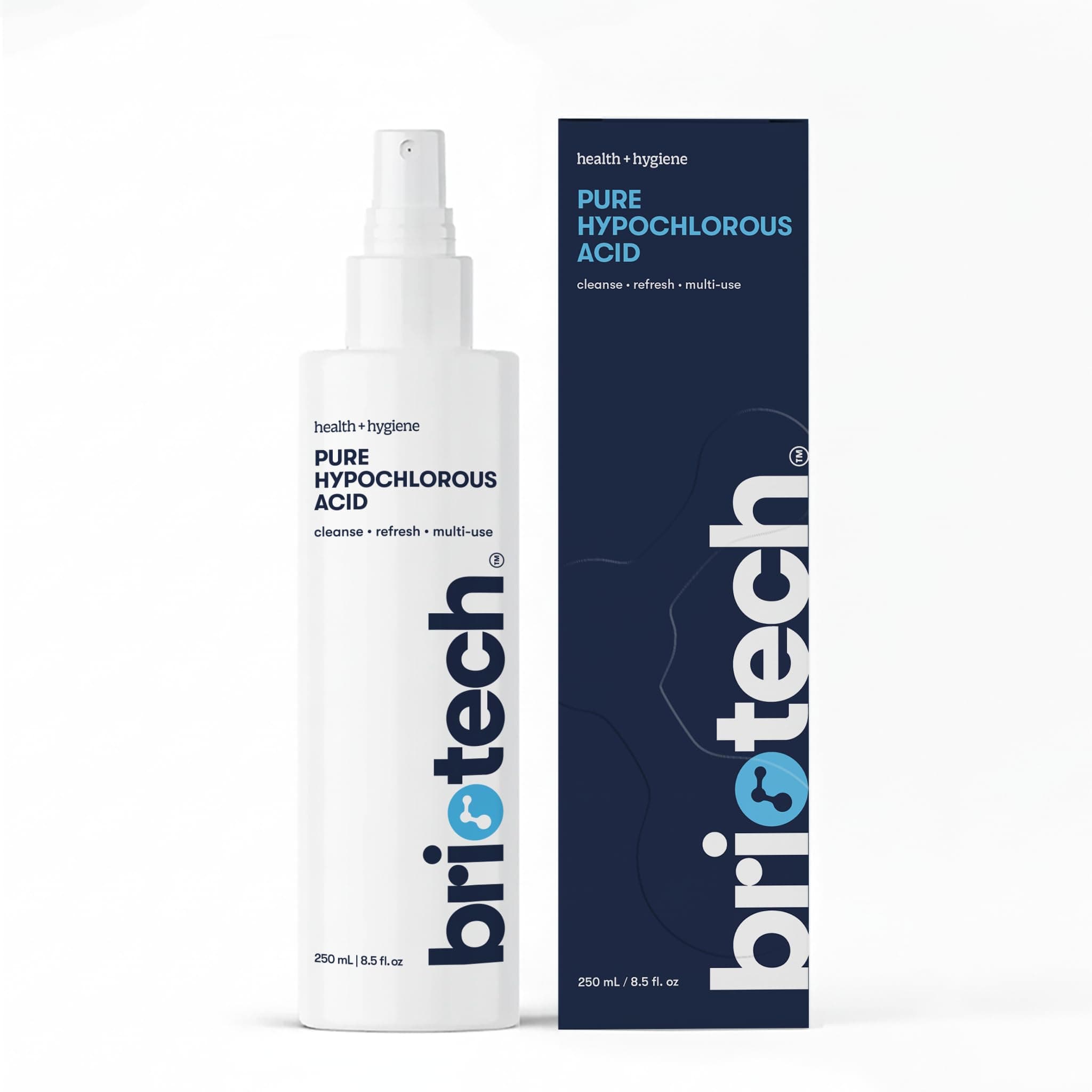 Pure Hypochlorous Acid Spray and Cleanser, Original Premium HOCl Topical Solution, Multi-Purpose Cleaner, Family Approved & Pet Friendly, 8.5 fl oz
