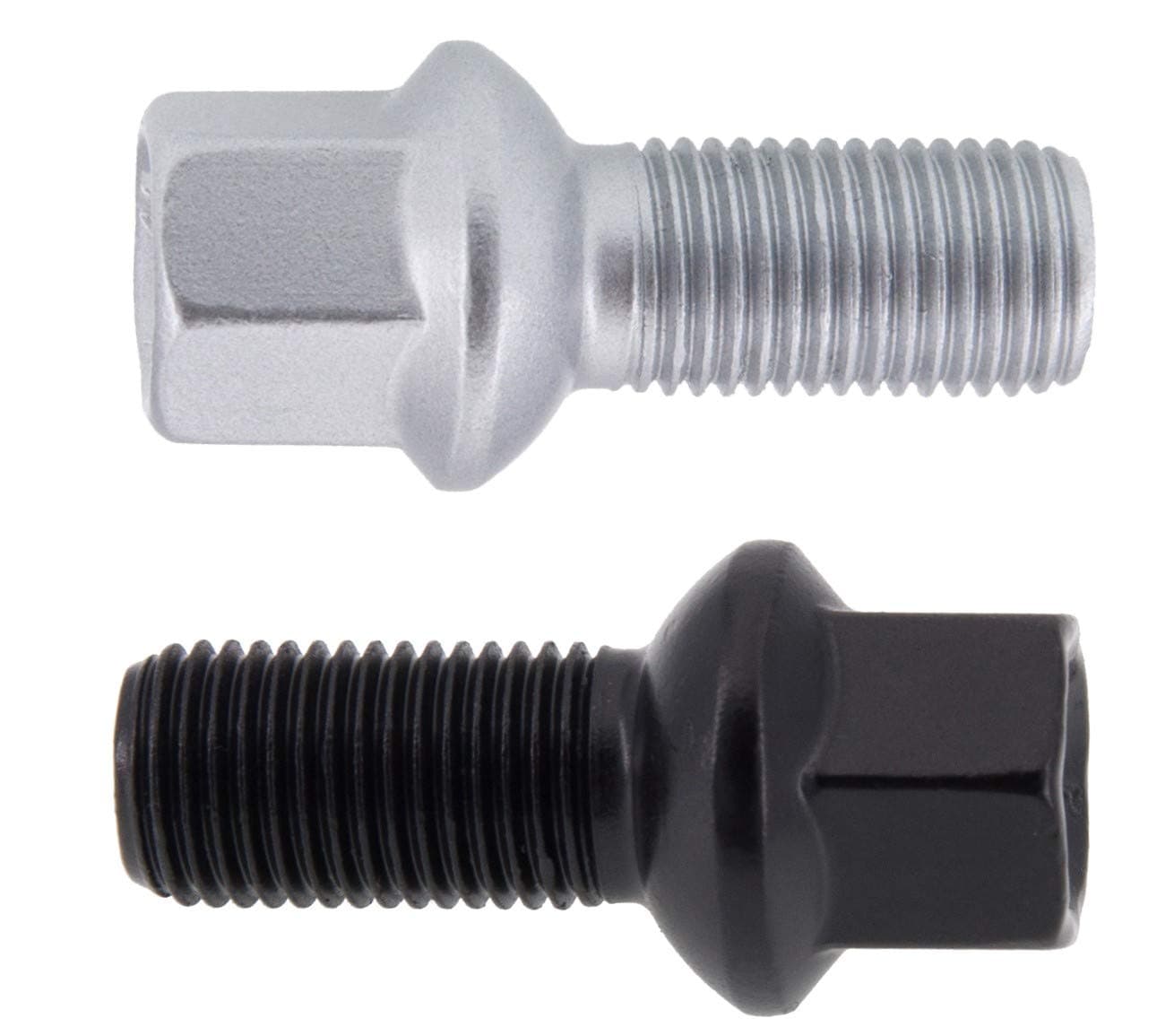 20 x Wheel Bolts, M14 x 1.5 x 27 Spherical Bolts R14 Levando