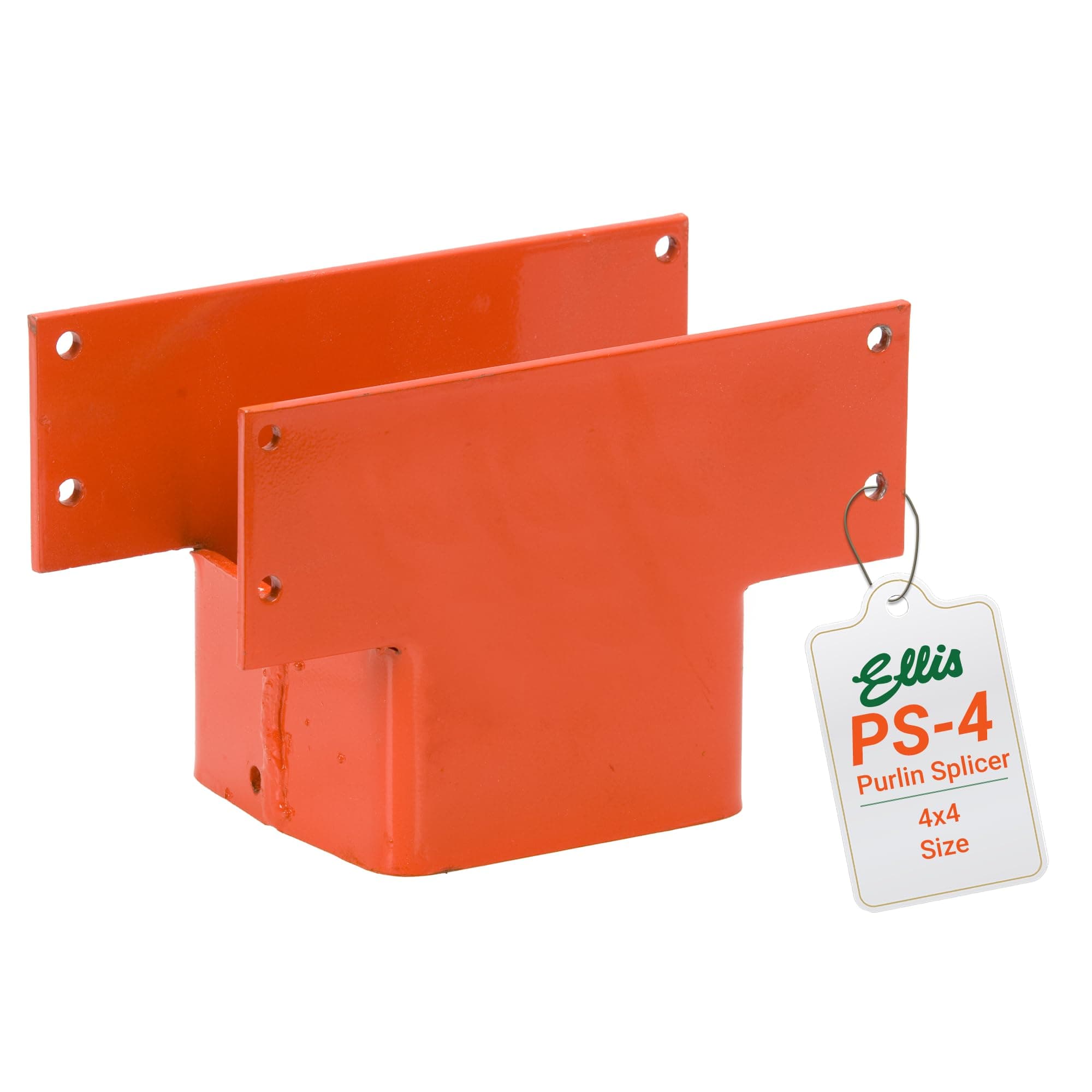 Ellis Manufacturing Company Purlin Splicer - Smooth Connection for Purlins and Shores - Ideal for Building Temporary Supports - 4x4