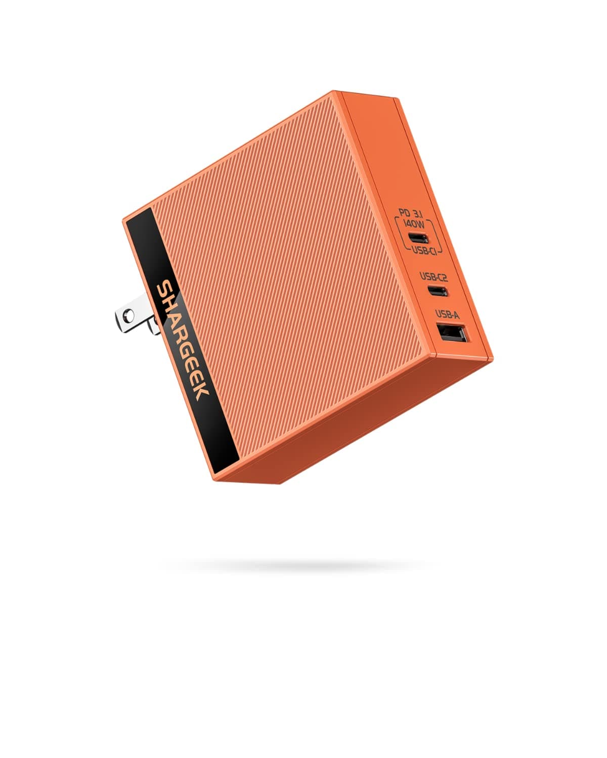 Shargeek140W PD3.1 Gan Charger with Travel Adapters (UK, EU, AU)