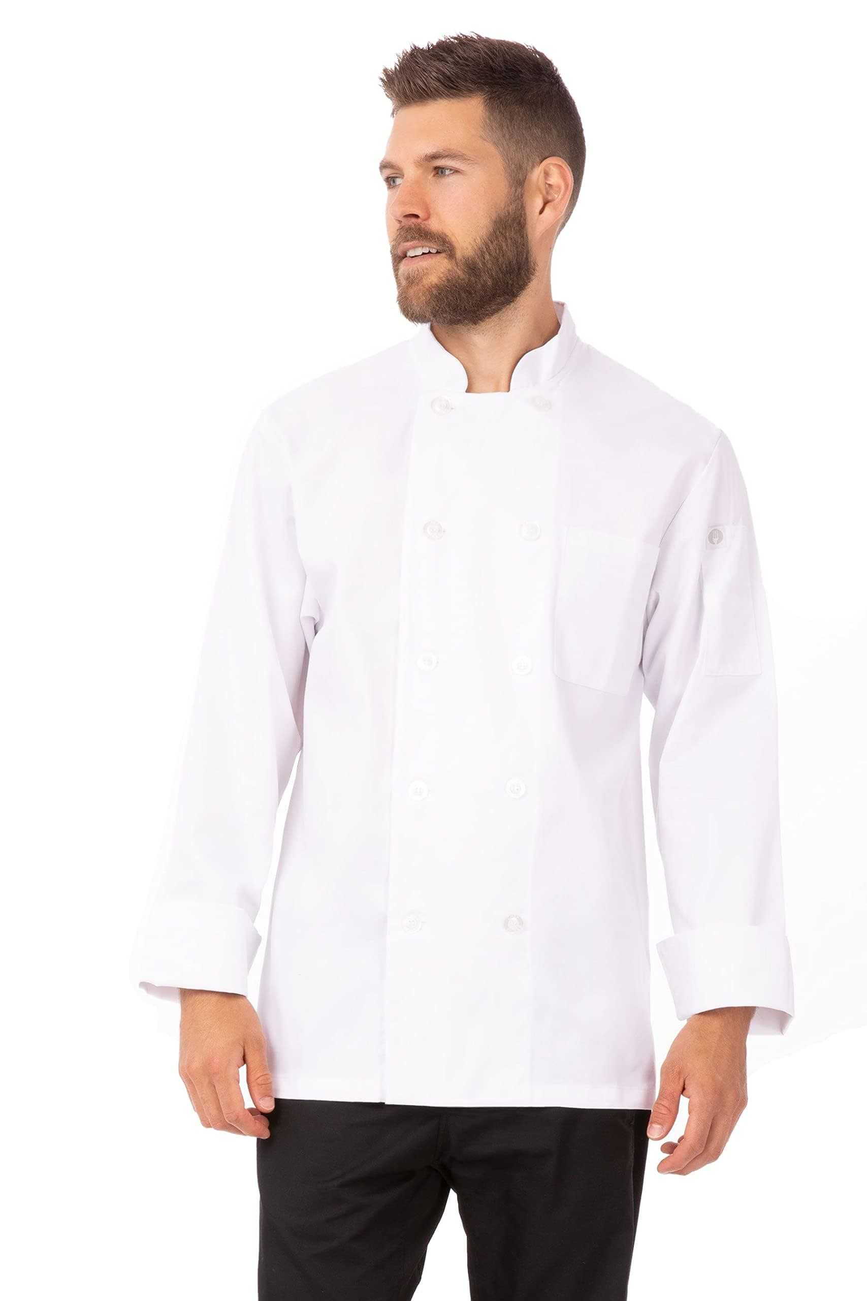 Chef Works Men's Le Mans Chef Coat
