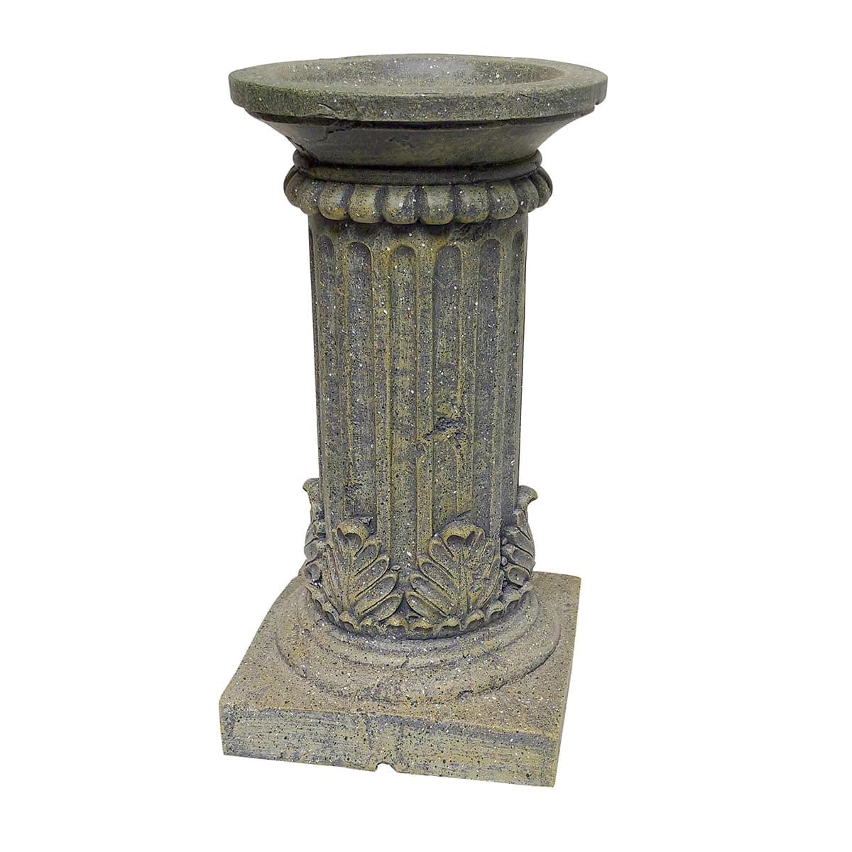 Echo Valley 9176 Tirreno Resin Pedestal Column for Gazing Globe or Sundial