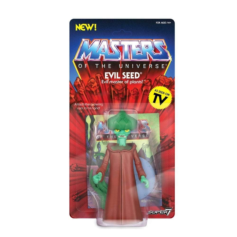 Evil Seed (Masters of The Universe) Vintage Figure Wave 4 by Super7