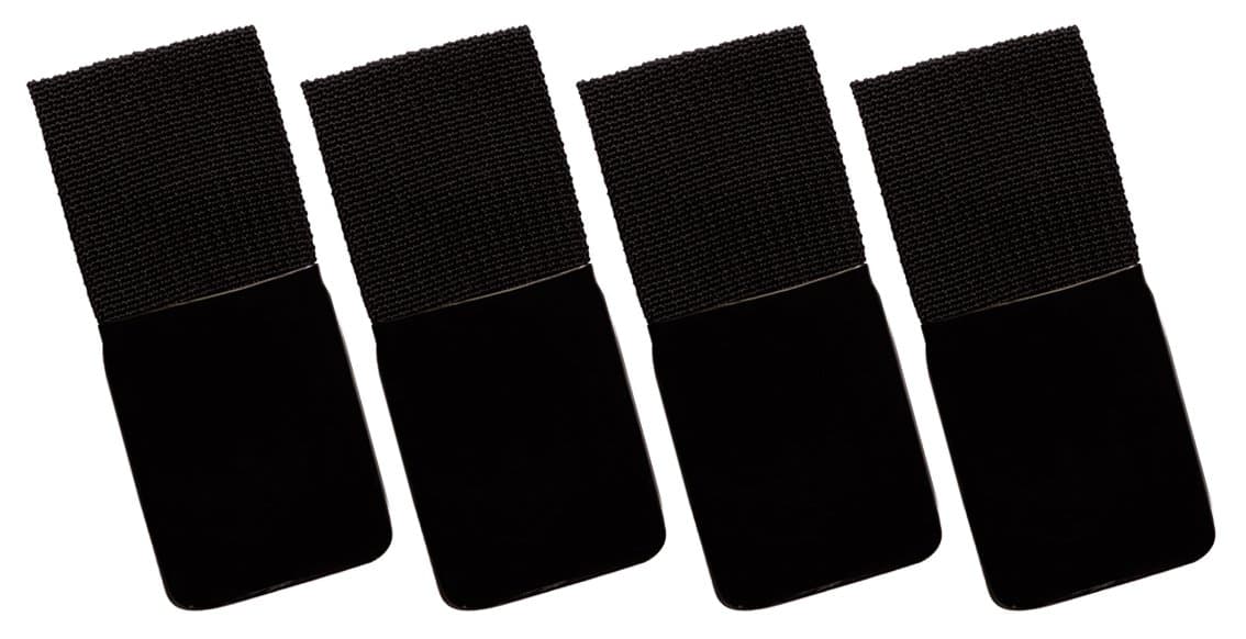 Strapless Suspenders By Antoine Set of 4 One Size Black