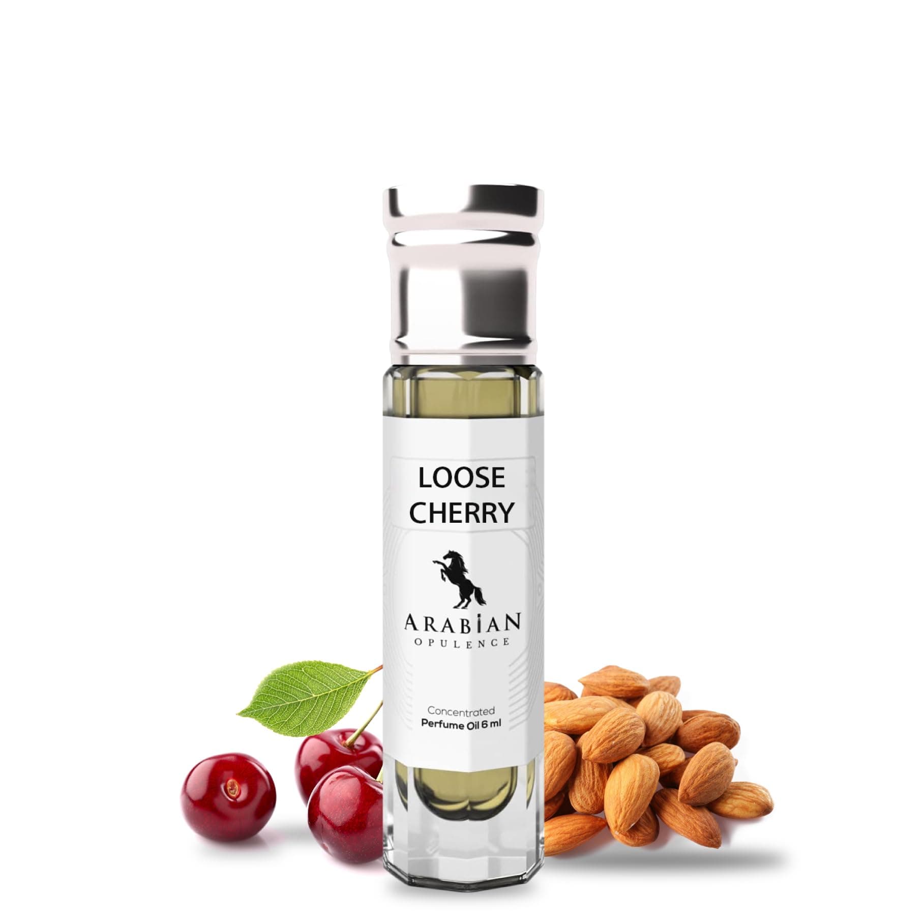 FR313 LOOSE CHERRY unisex perfume oil. 6ml roll-on bottle. Arabian Opulence. Fruity/sweet/almond/nutty/balsamic (6ML)