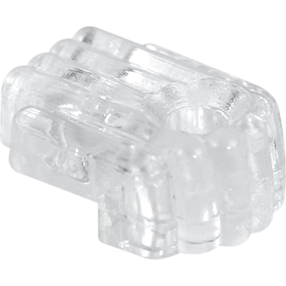Prime-Line U 9002 1/8 in, Clear Acrylic Mirror Clips, Set of 6