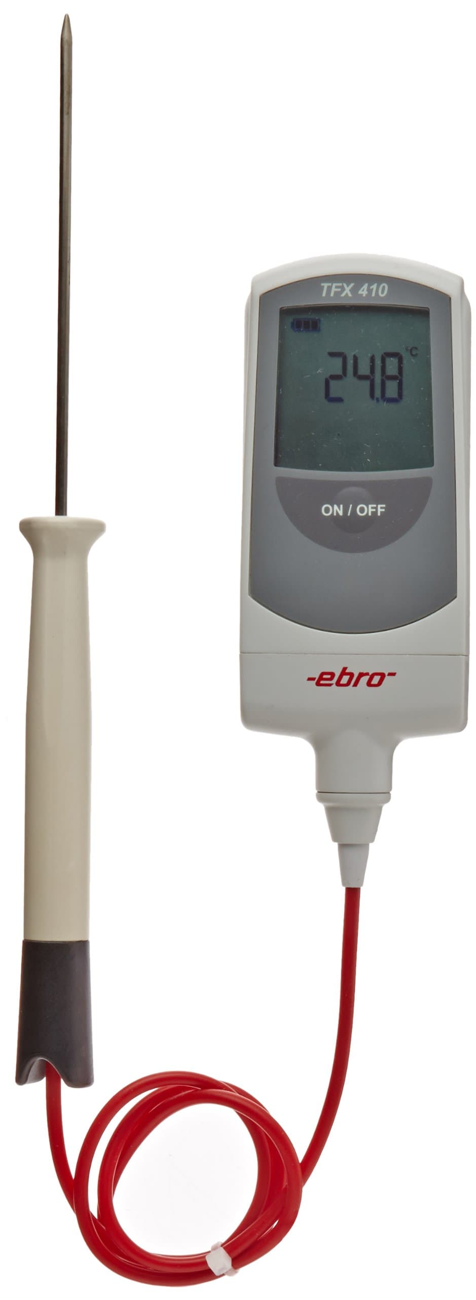 Penetration Thermometer HACCP Ebro TFX 410 Field of Size Temperature -50 up to 300 °C Type of Sensor PT1000