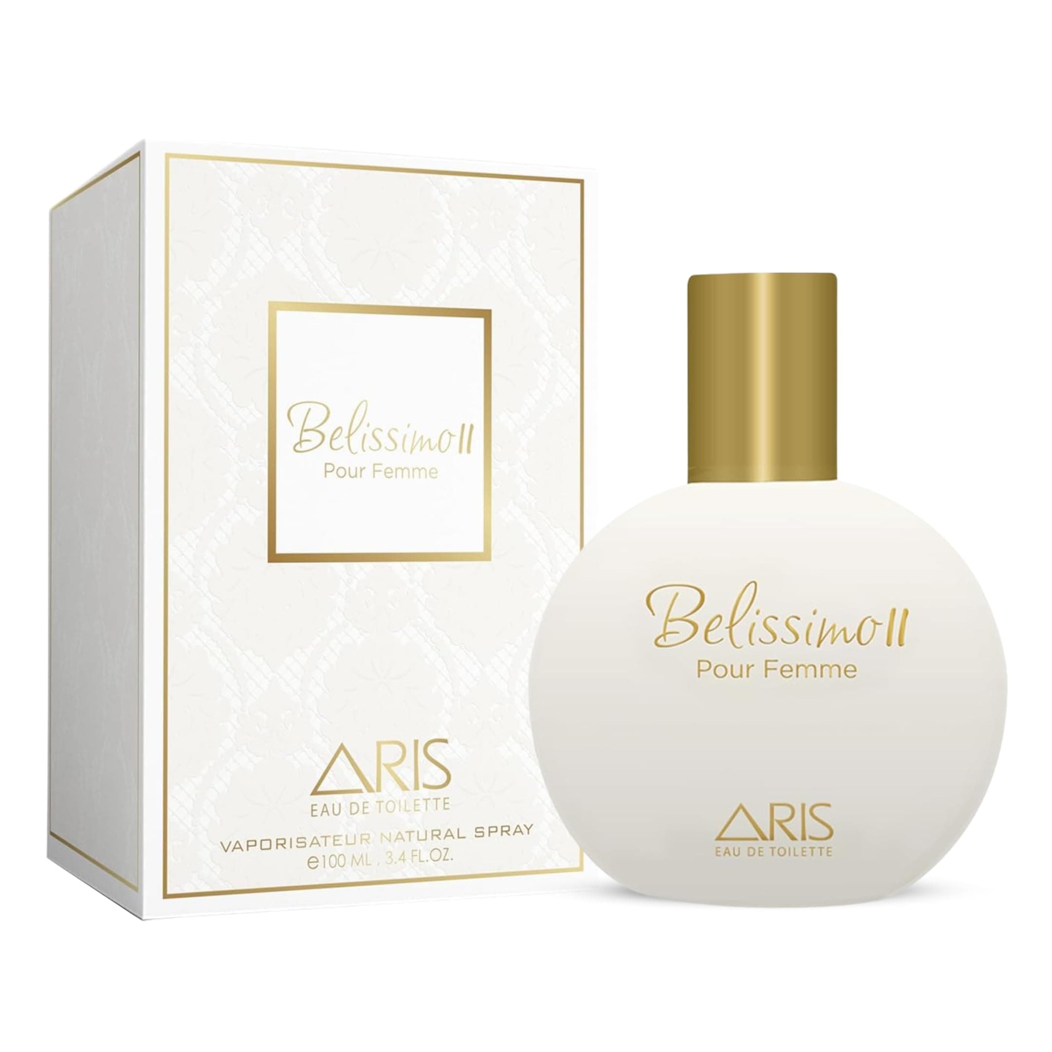 Belissimo-II by ARIS Eau de Parfum for Women – Long-Lasting Fruity and Floral Fragrance – 100ml Perfume Spray – Elegant Women’s Scent Comes with Extra 15ml Sample (Random Scent Included)