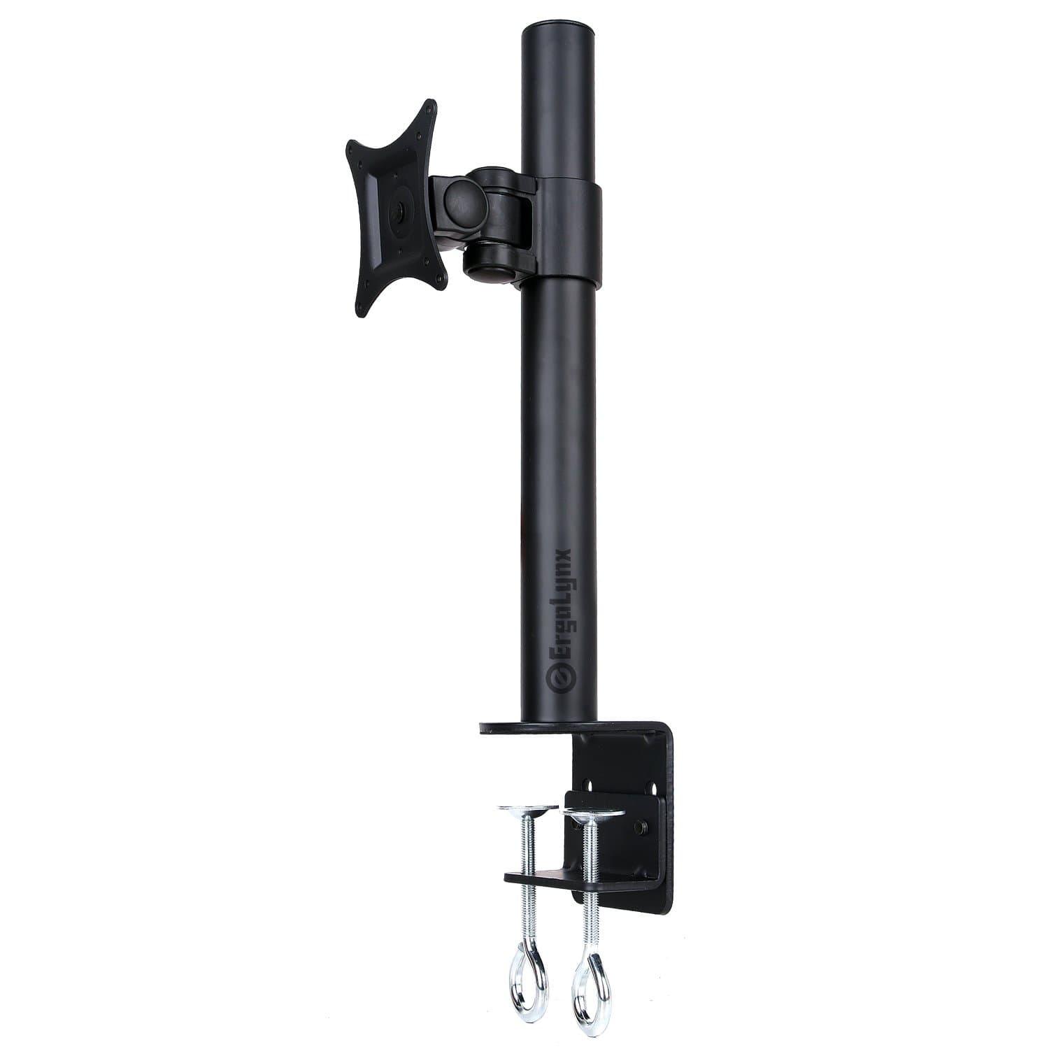 Ergolynx Single Screen Super Heavy Duty VESA Monitor Arm Desk Mount One LCD LED TV Clamp 1