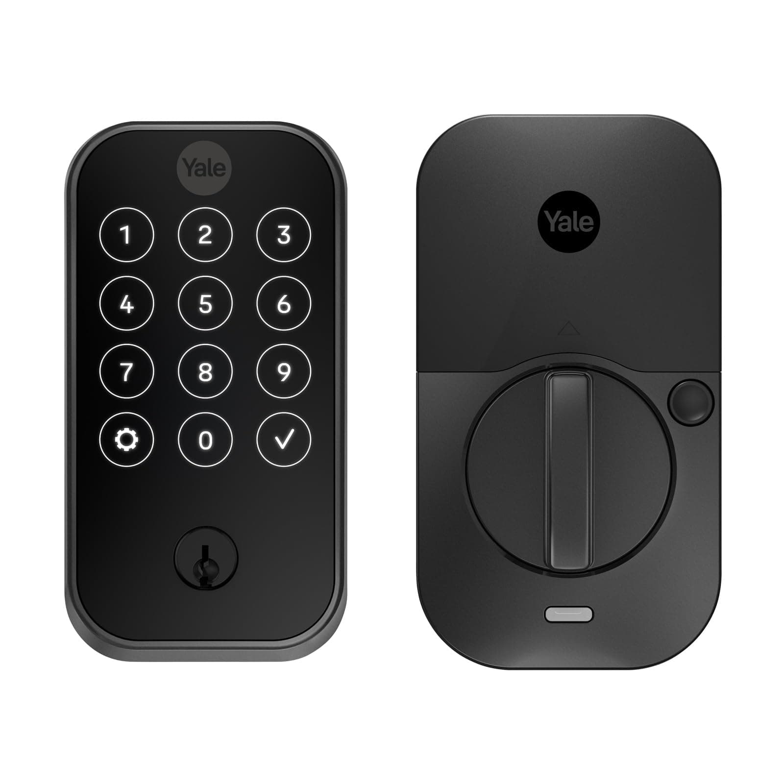 Yale Assure Lock 2 - Keyless Entry Door Lock (No Wi-Fi) - Unlock with Your Entry Code and Create Adjustable Codes for Kids, Friends and Service People to use - Black