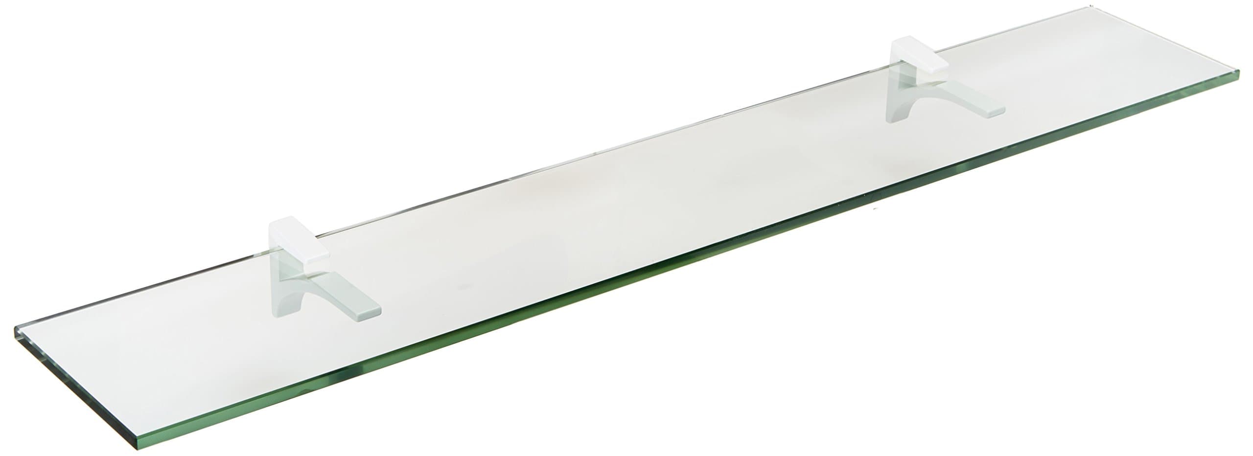 Spancraft Glass C-8x48-White Cardinal Glass Shelf, White, 8" x 48"