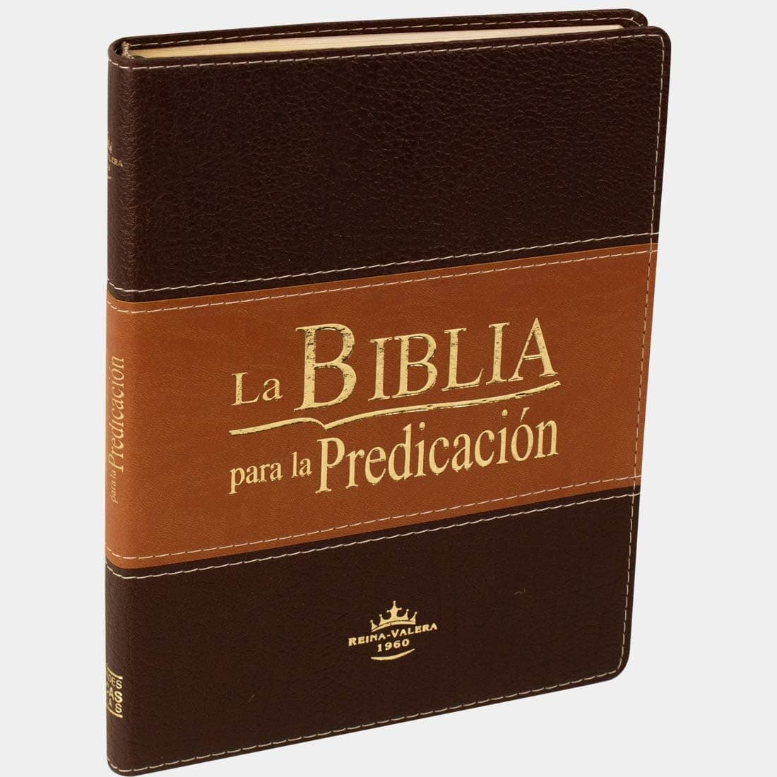 La Biblia para la Predicación RVR60 - Letra Grande, imitación piel duotone, indice, canto dorado (Spanish Edition)