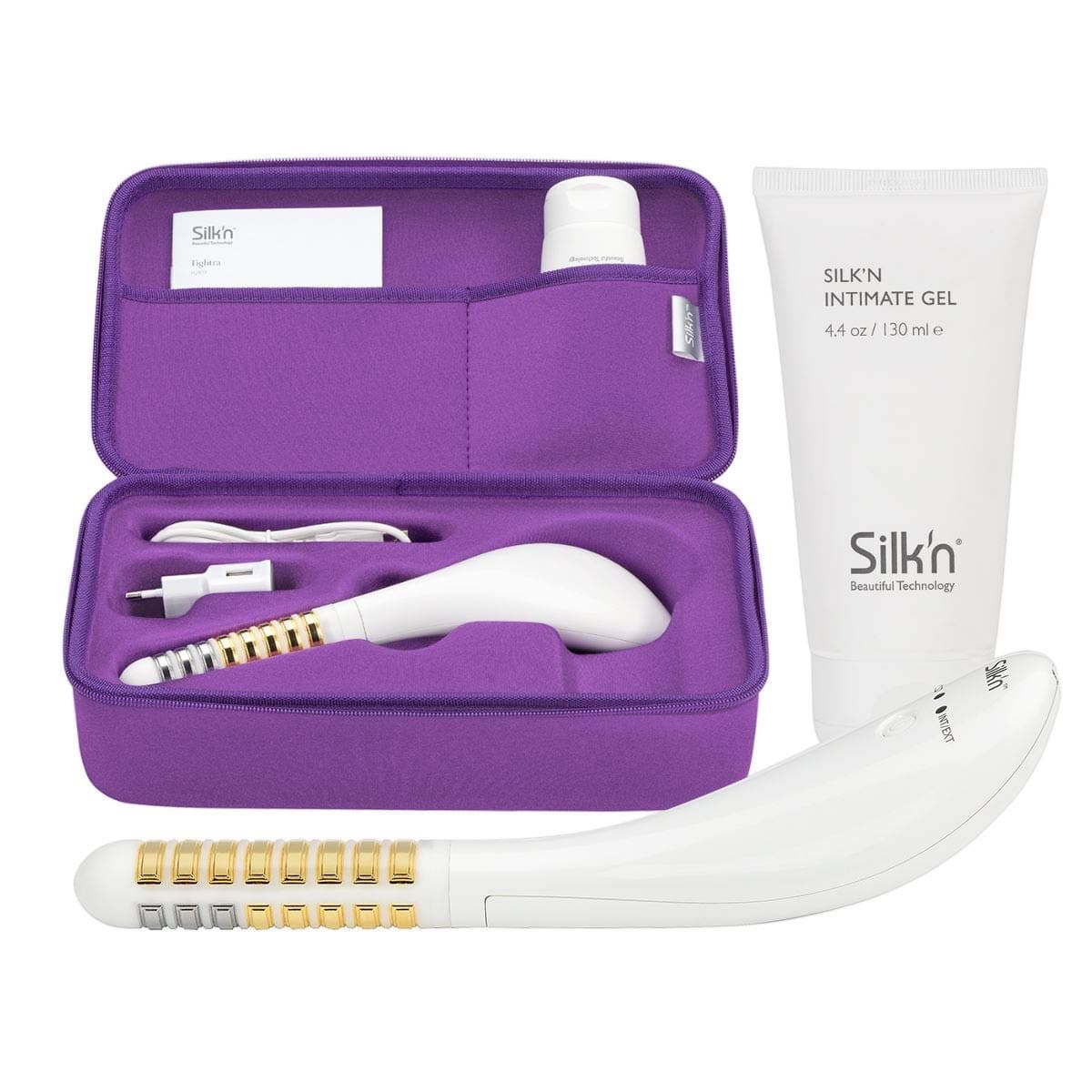 Silk'n Tightra - Rejuvenation and Tightening of The Intimate Zone - Tones The Pelvic Floor Muscles - White - 1 Piece