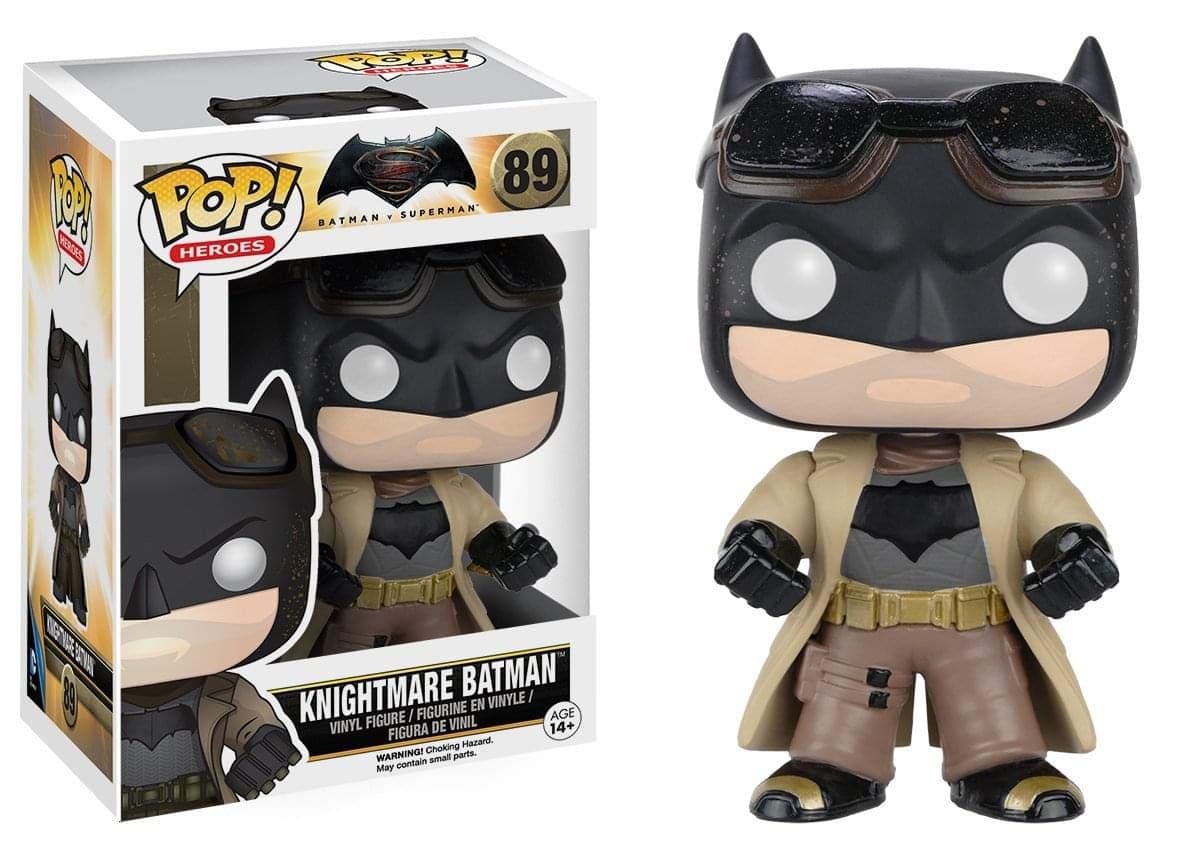 Funko POP Heroes: Batman vs Superman - Knightmare Batman Action Figure