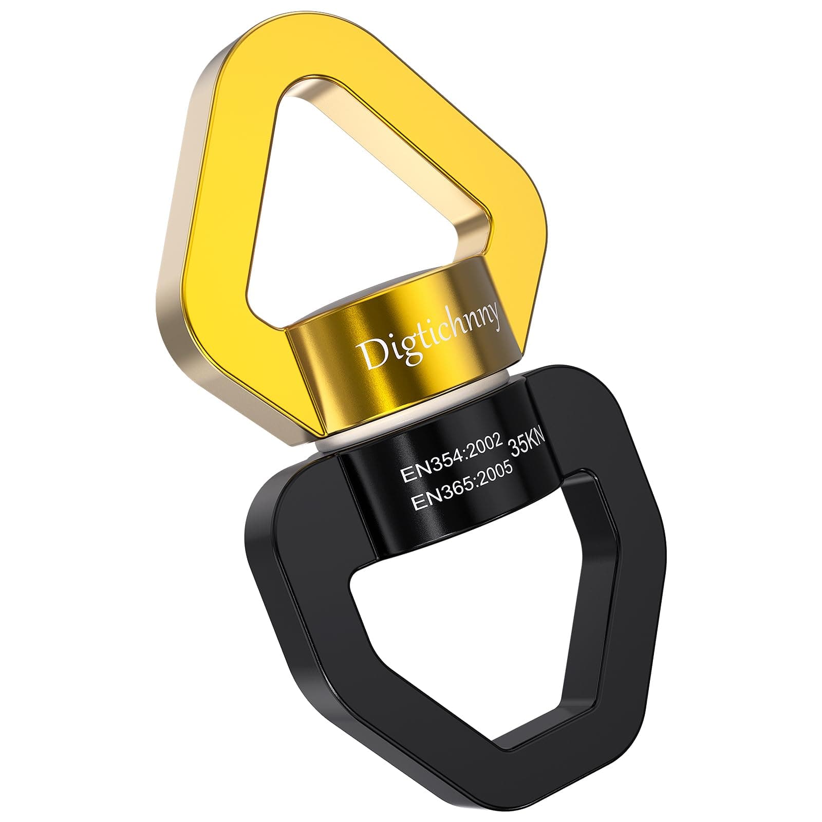 Swing Swivel, 35KN Safety Rotational Device, Swing Spinner for Web Tree Swing, Aerial Dance, Children's Swing, Hanging Hammock