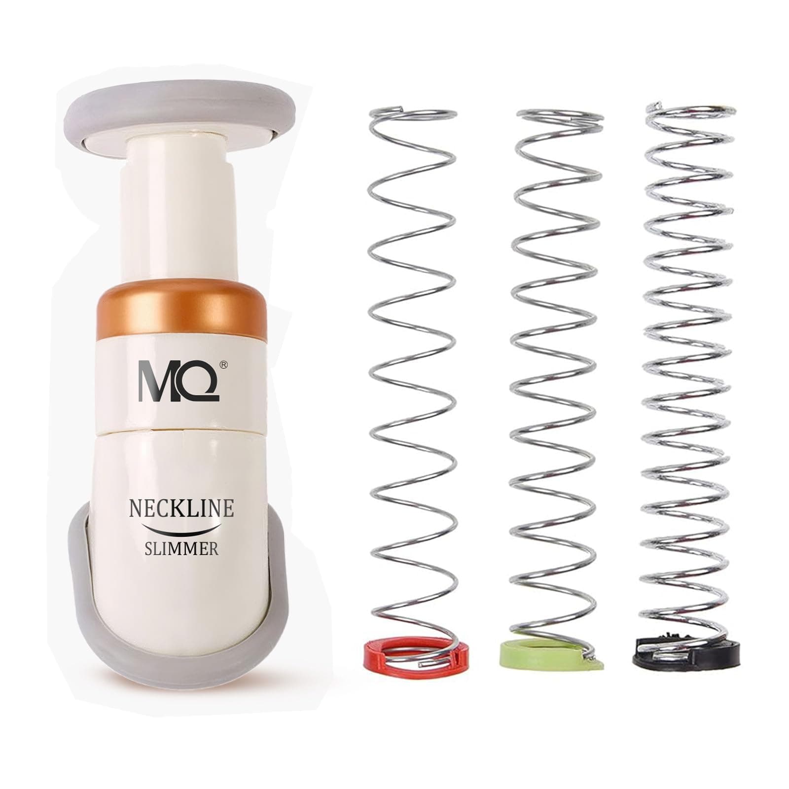 MQFORU Chin Slimmer Portable Neck Exerciser Thin Jaw Chin Massager Reduce Double Chin Remover
