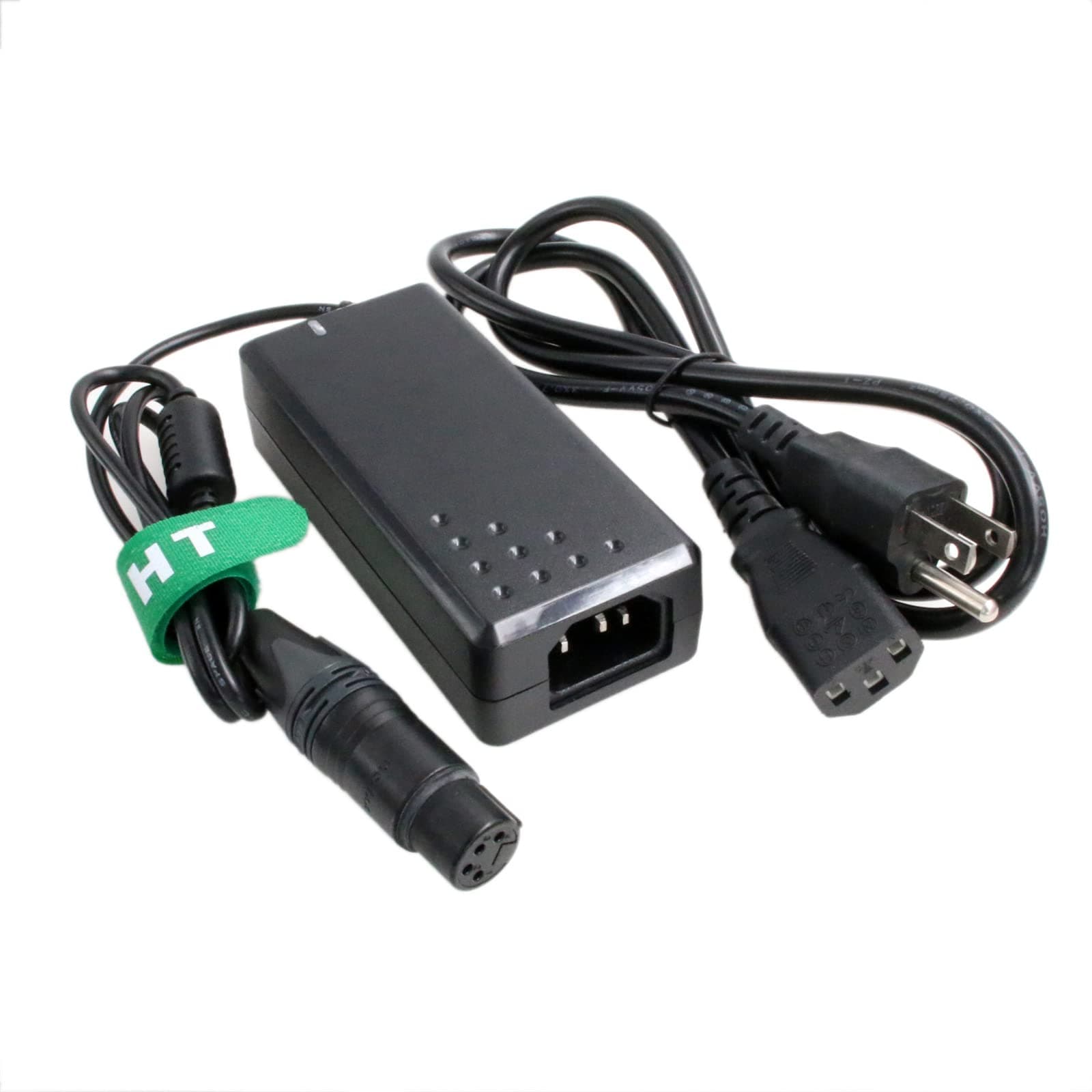 Mixer Recoreder XLR 4 Pin AC DC Power Supply Adapter for Zaxcom Fusion Deva, AJA Ki-PRO, Cooper CS104, Fostex PD-4 PD-6 12V 3A 36W