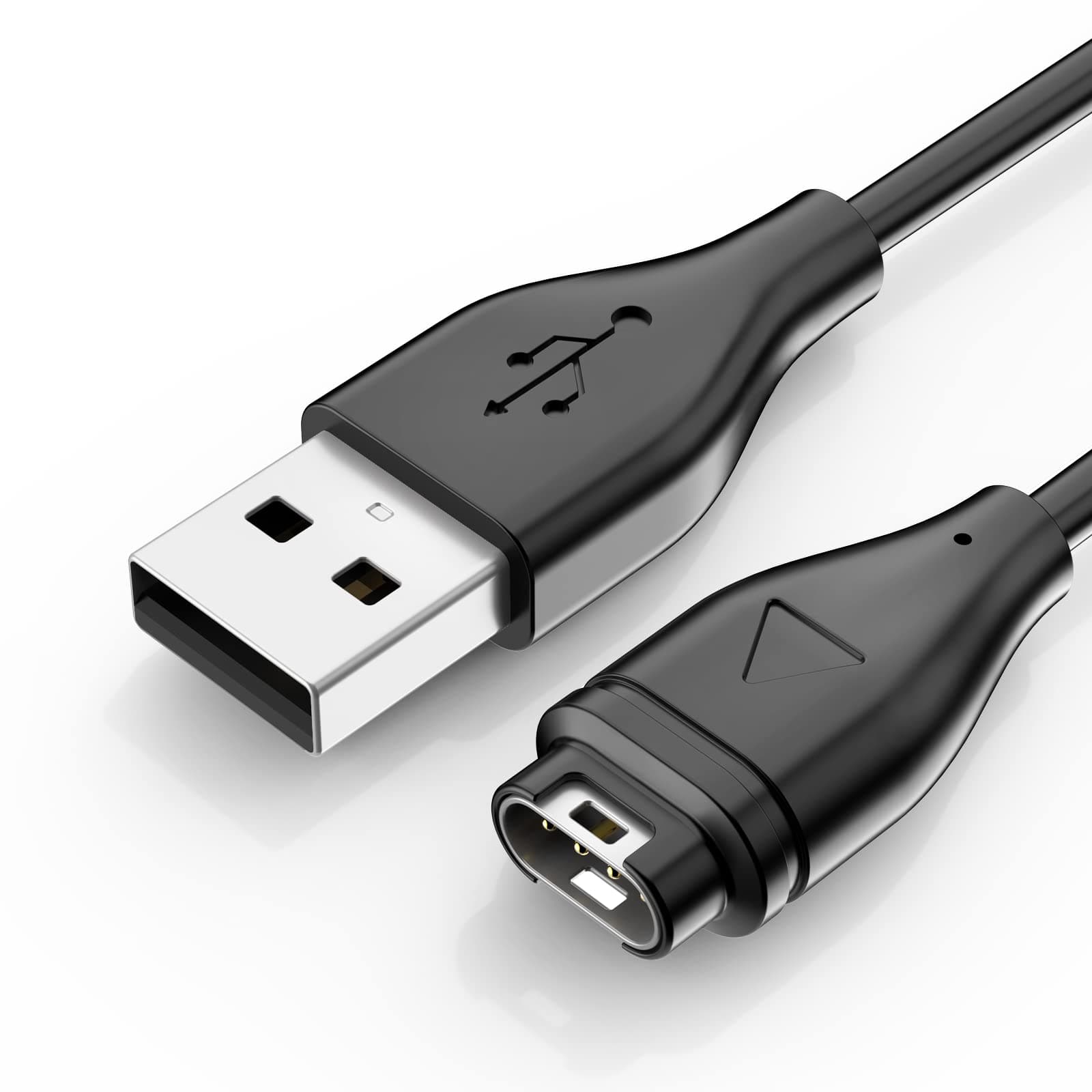 Vancle Charger for Garmin Vivoactive 5, Vivoactive 4, Vivoactive 4S, Vivoactive 3, Durable USB Fast Charging Cradle Dock Stand Cable for Vivoactive 5/4/4S/3 Watch