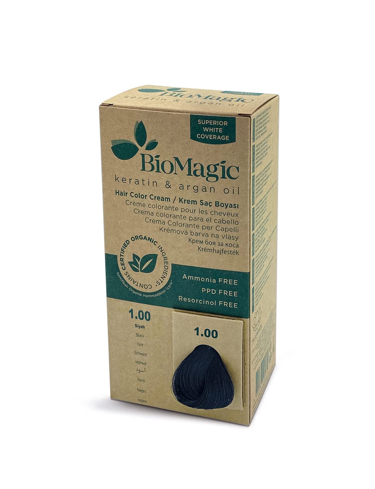 BIOMAGIC Hair Colour – 1/00 Black