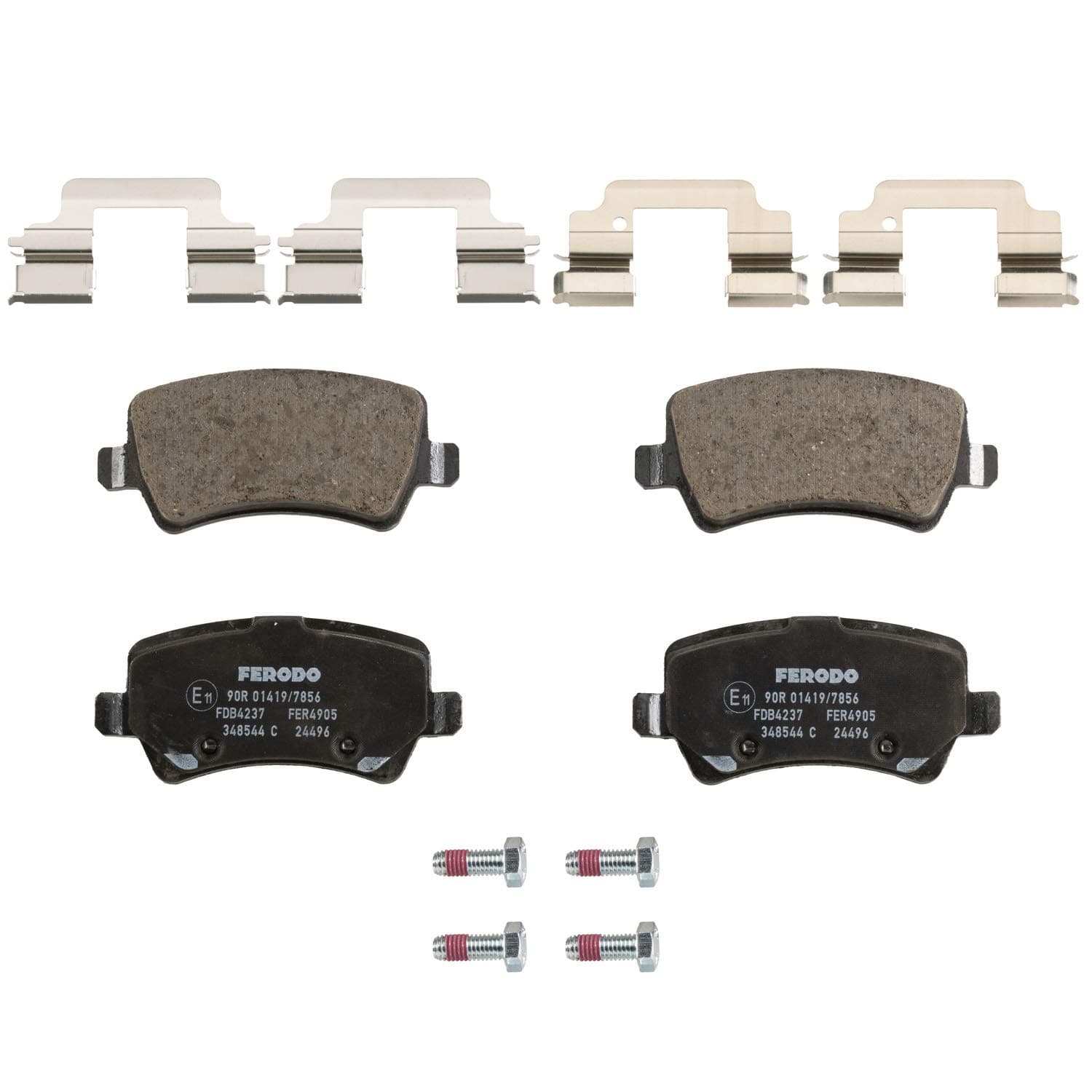 FerodoFDB4237 Brake Pad Set, disc brake - (set of 4)