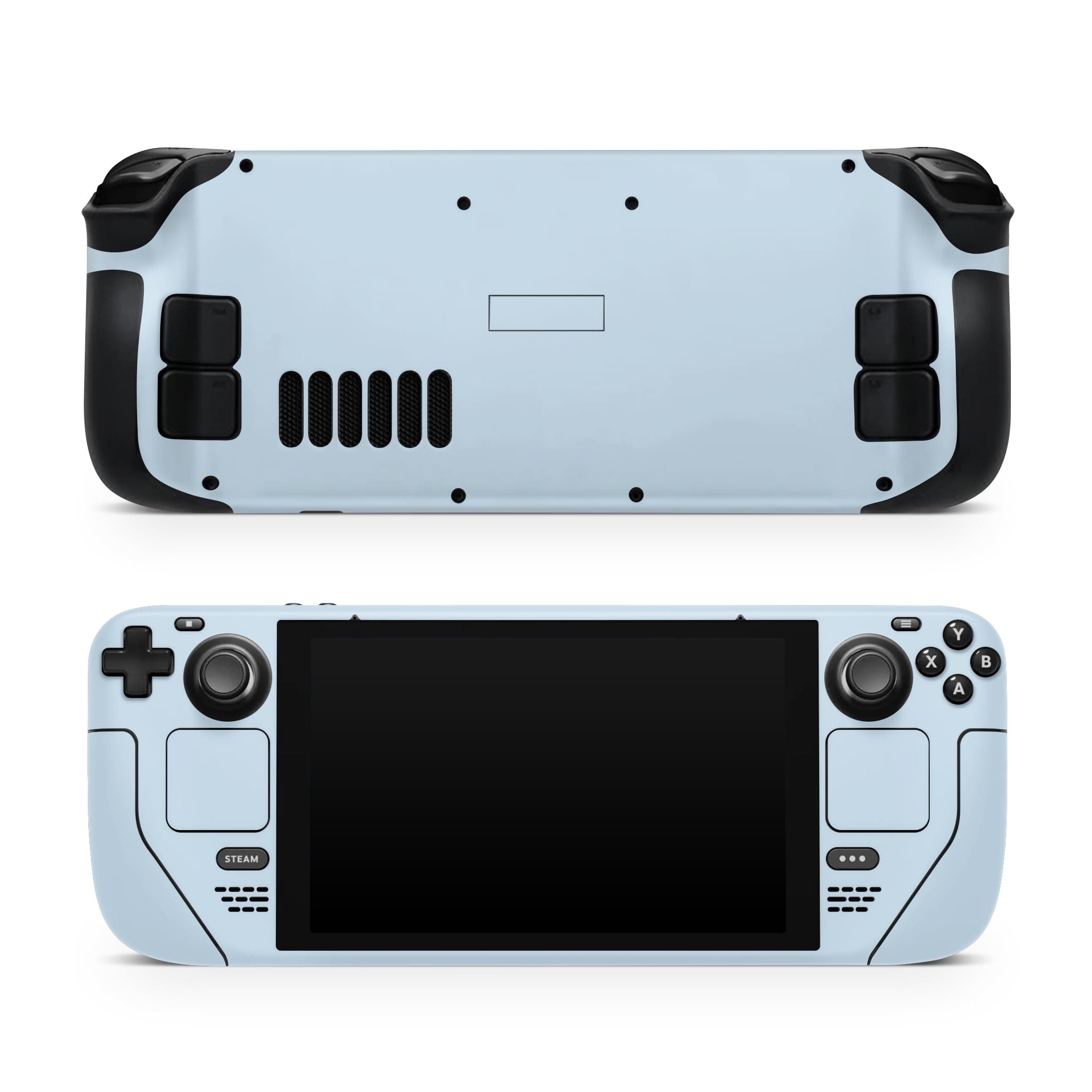 TACKY DESIGN Solid Color Skin for Steam Deck LCD & OLED - Premium 3M Vinyl Decal Full Wrap Cover Sticker (Pastel Powder Blue)