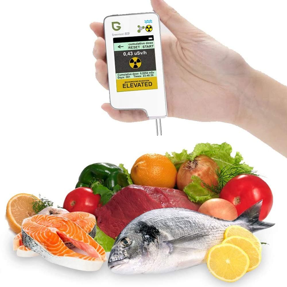 6-in-1 Greentest Eco 5 + Fish + TDS Geiger Counter Nitrate Tester Radiation Meter